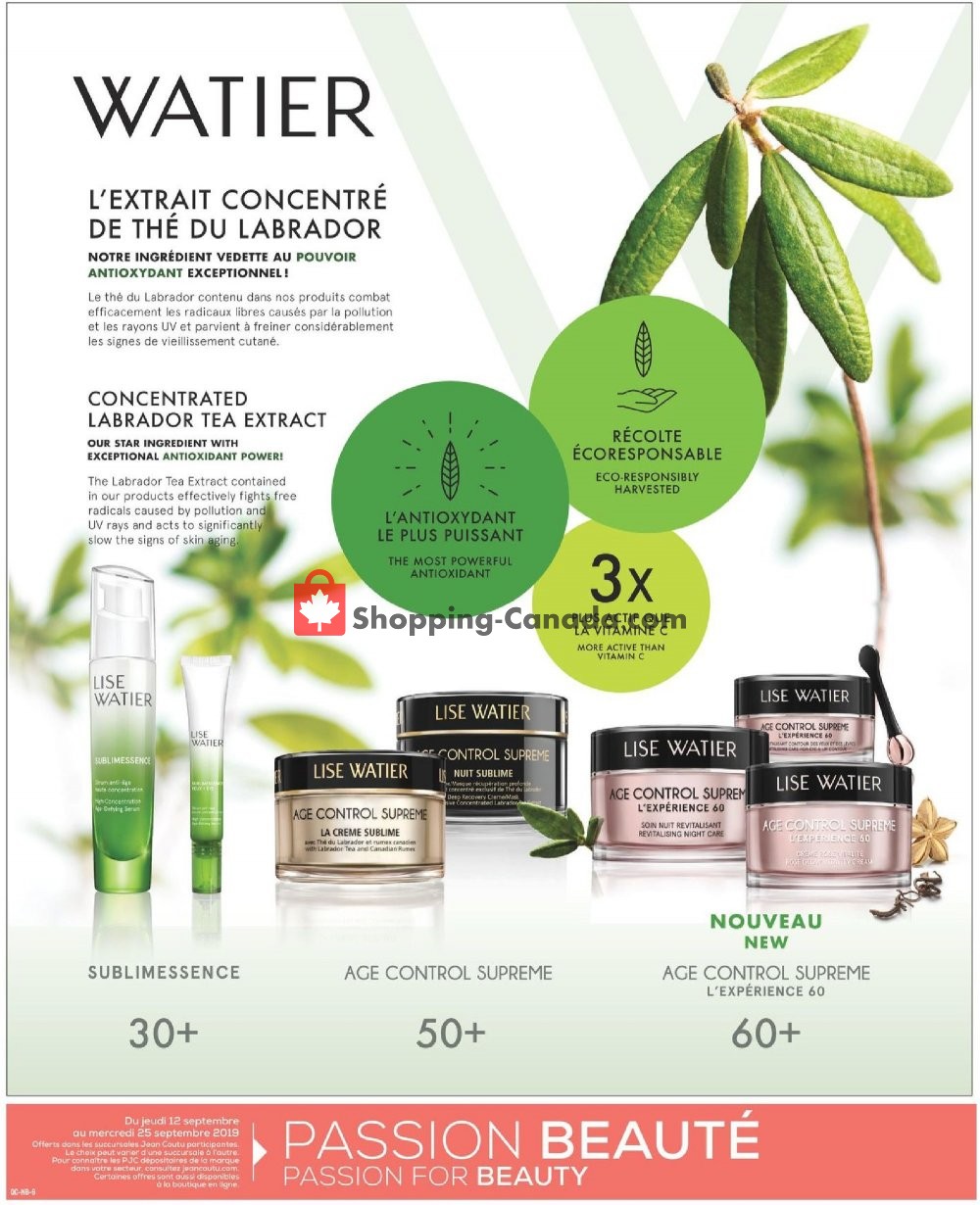 Jean Coutu Pharmacy flyer from Thursday September 12, 2019 to Wednesday September 25, 2019 - page 6