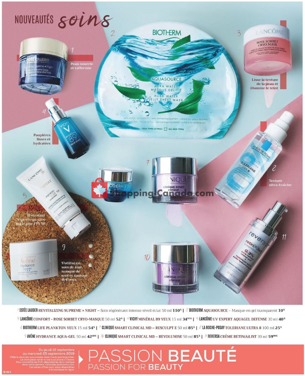 Jean Coutu Pharmacy flyer from Thursday September 12, 2019 to Wednesday September 25, 2019 - page 8