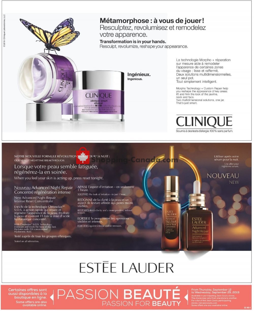 Jean Coutu Pharmacy flyer from Thursday September 12, 2019 to Wednesday September 25, 2019 - page 9