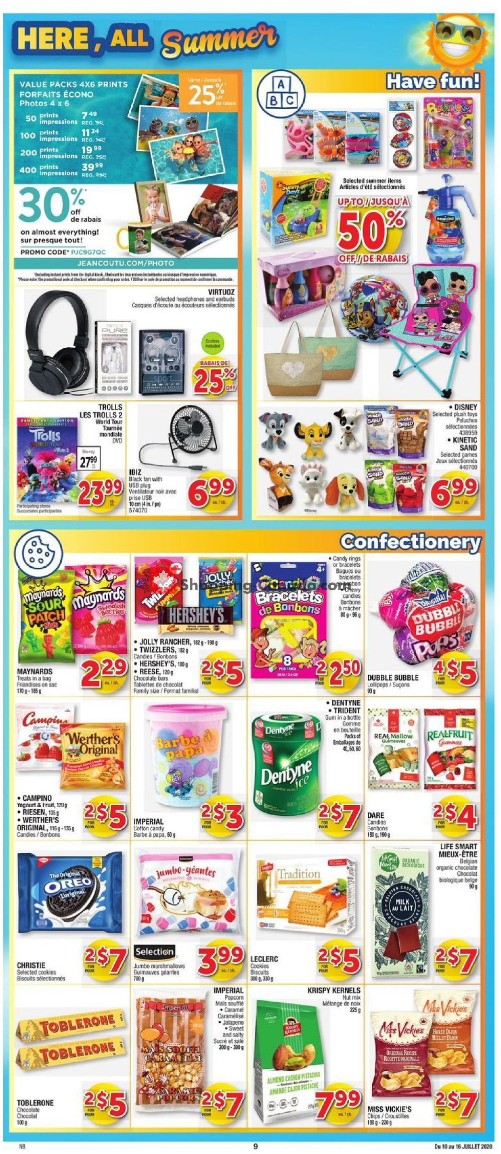 Jean Coutu Pharmacy flyer from Friday July 10, 2020 to Thursday July 16, 2020 - page 7