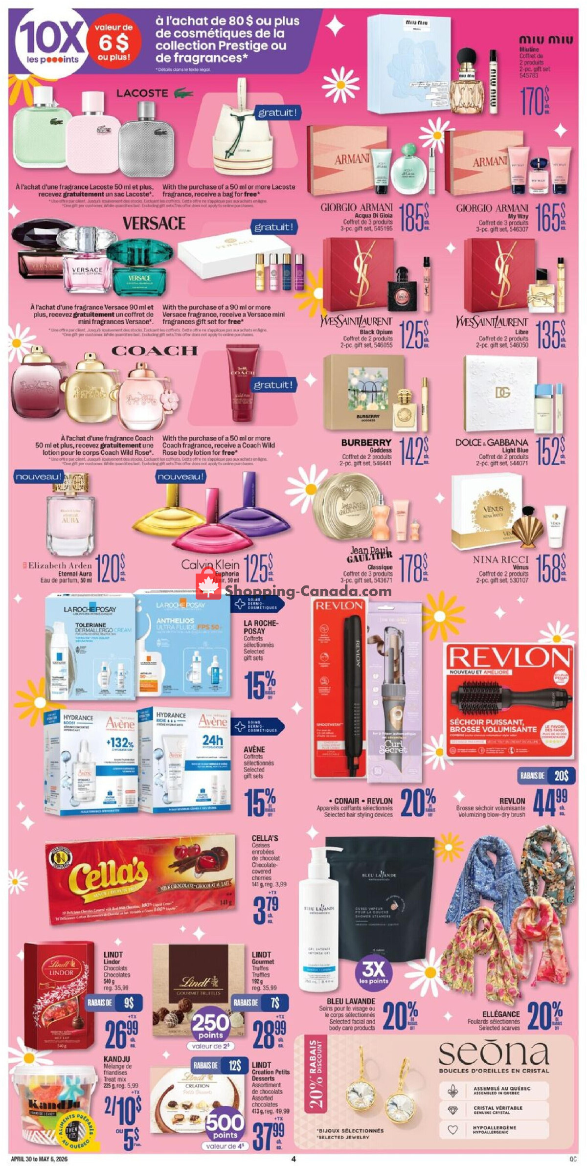 Jean Coutu Pharmacy flyer from Thursday April 30, 2026 to Wednesday May 6, 2026 - page 5