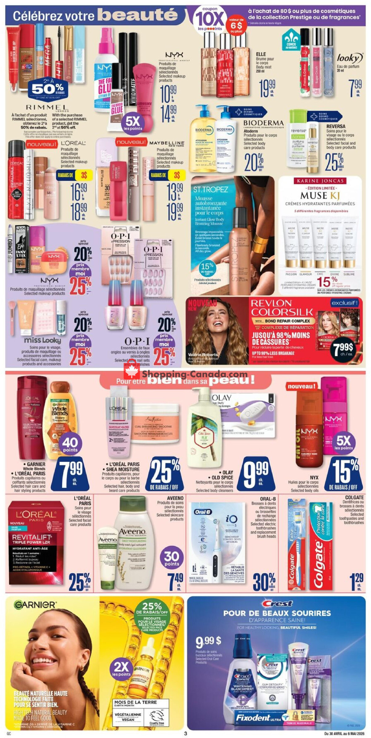Jean Coutu Pharmacy flyer from Thursday April 30, 2026 to Wednesday May 6, 2026 - page 6