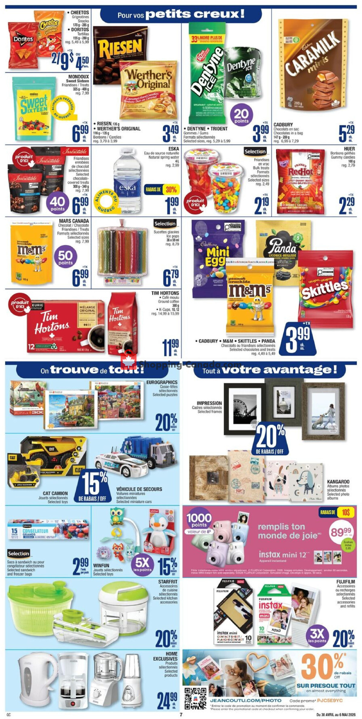 Jean Coutu Pharmacy flyer from Thursday April 30, 2026 to Wednesday May 6, 2026 - page 8