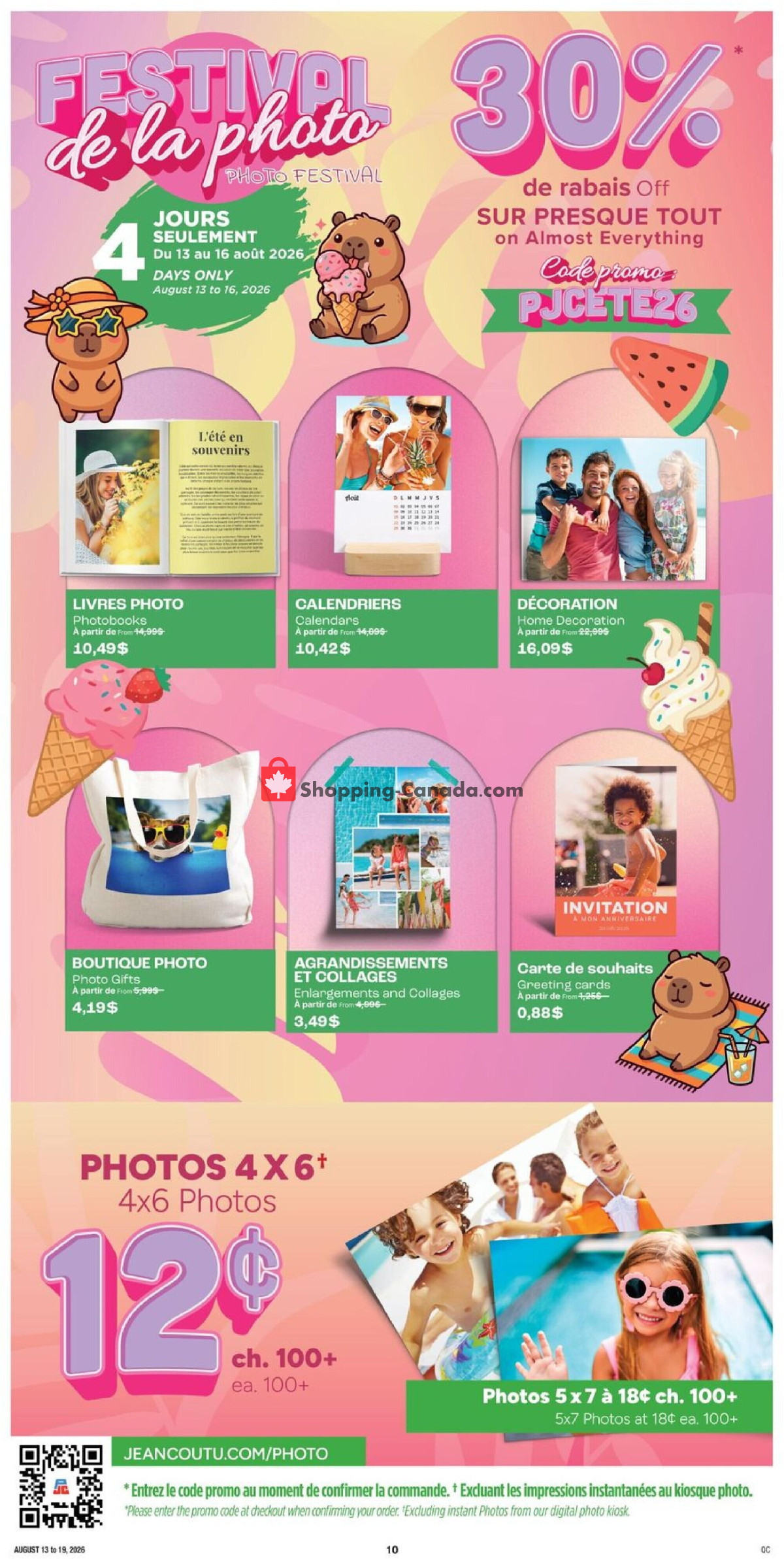 Jean Coutu Pharmacy flyer from Thursday August 13, 2026 to Wednesday August 19, 2026 - page 11