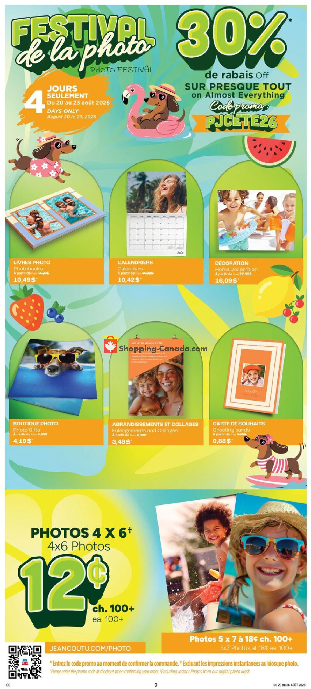 Jean Coutu Pharmacy flyer from Thursday August 20, 2026 to Wednesday August 26, 2026 - page 10