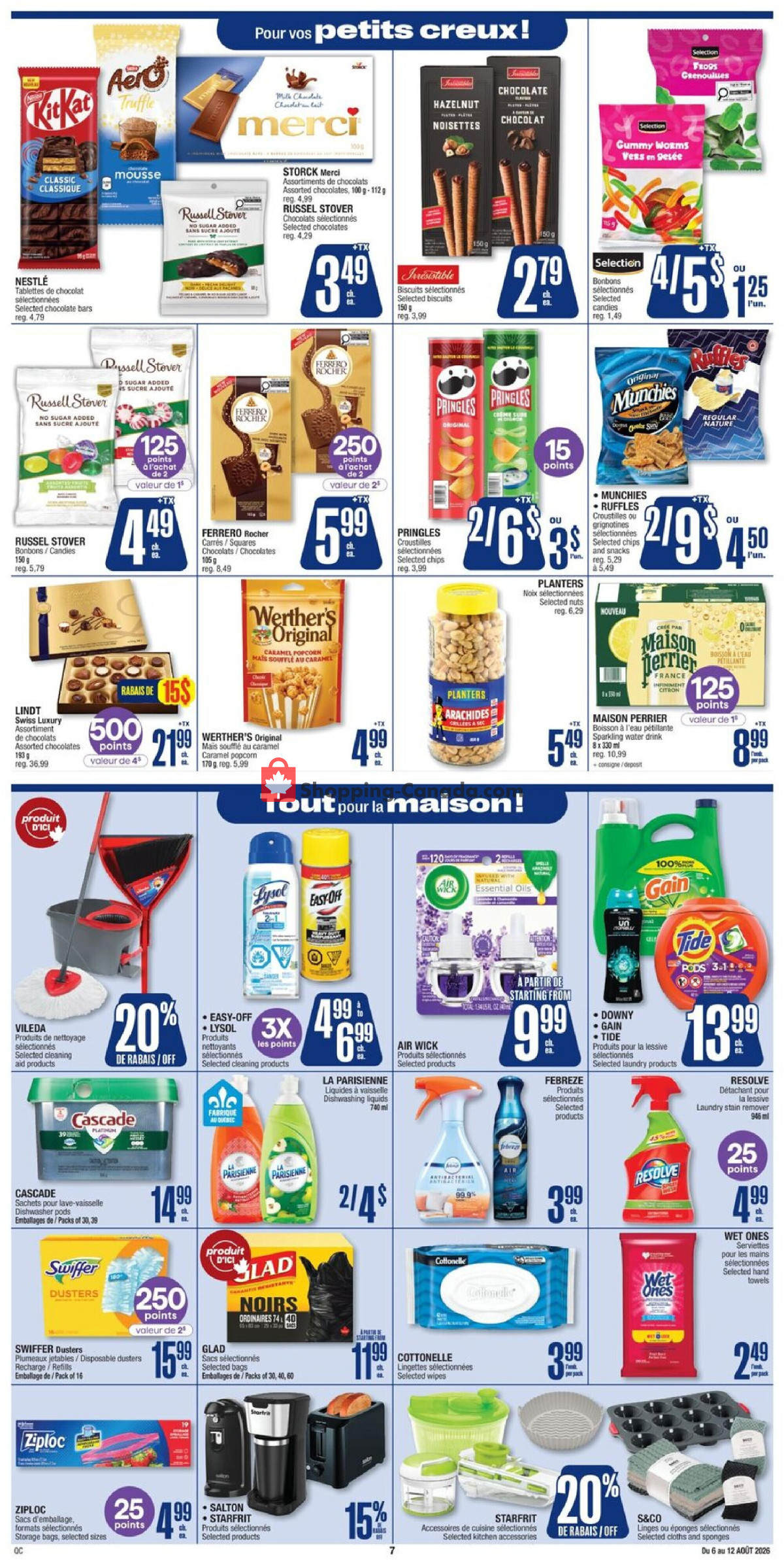 Jean Coutu Pharmacy flyer from Thursday August 6, 2026 to Wednesday August 12, 2026 - page 8