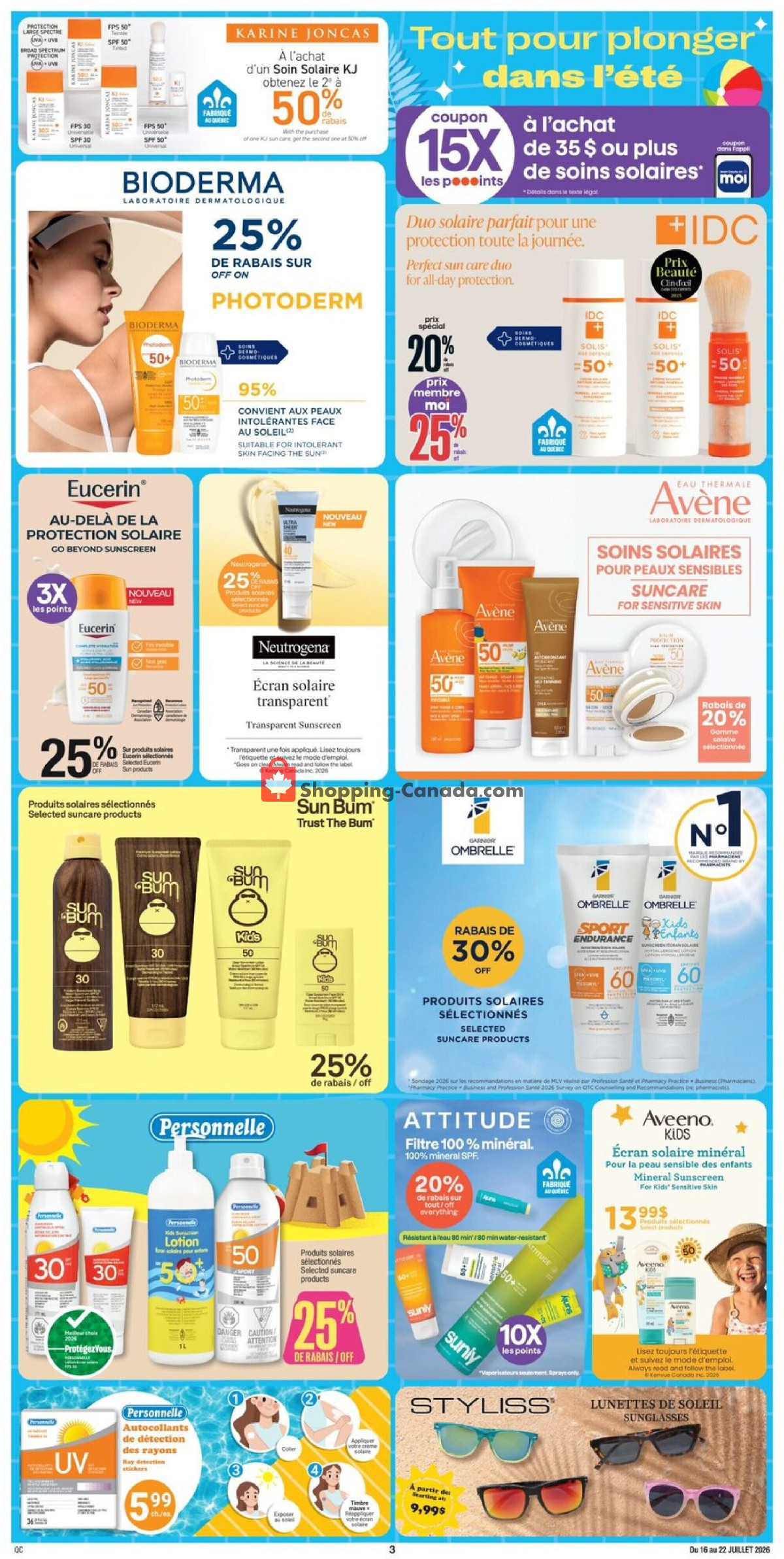 Jean Coutu Pharmacy flyer from Thursday July 16, 2026 to Wednesday July 22, 2026 - page 5