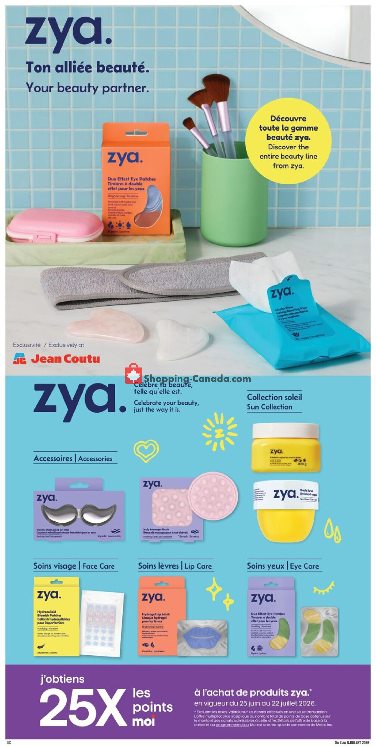 Jean Coutu Pharmacy flyer from Thursday July 2, 2026 to Wednesday July 8, 2026 - page 10