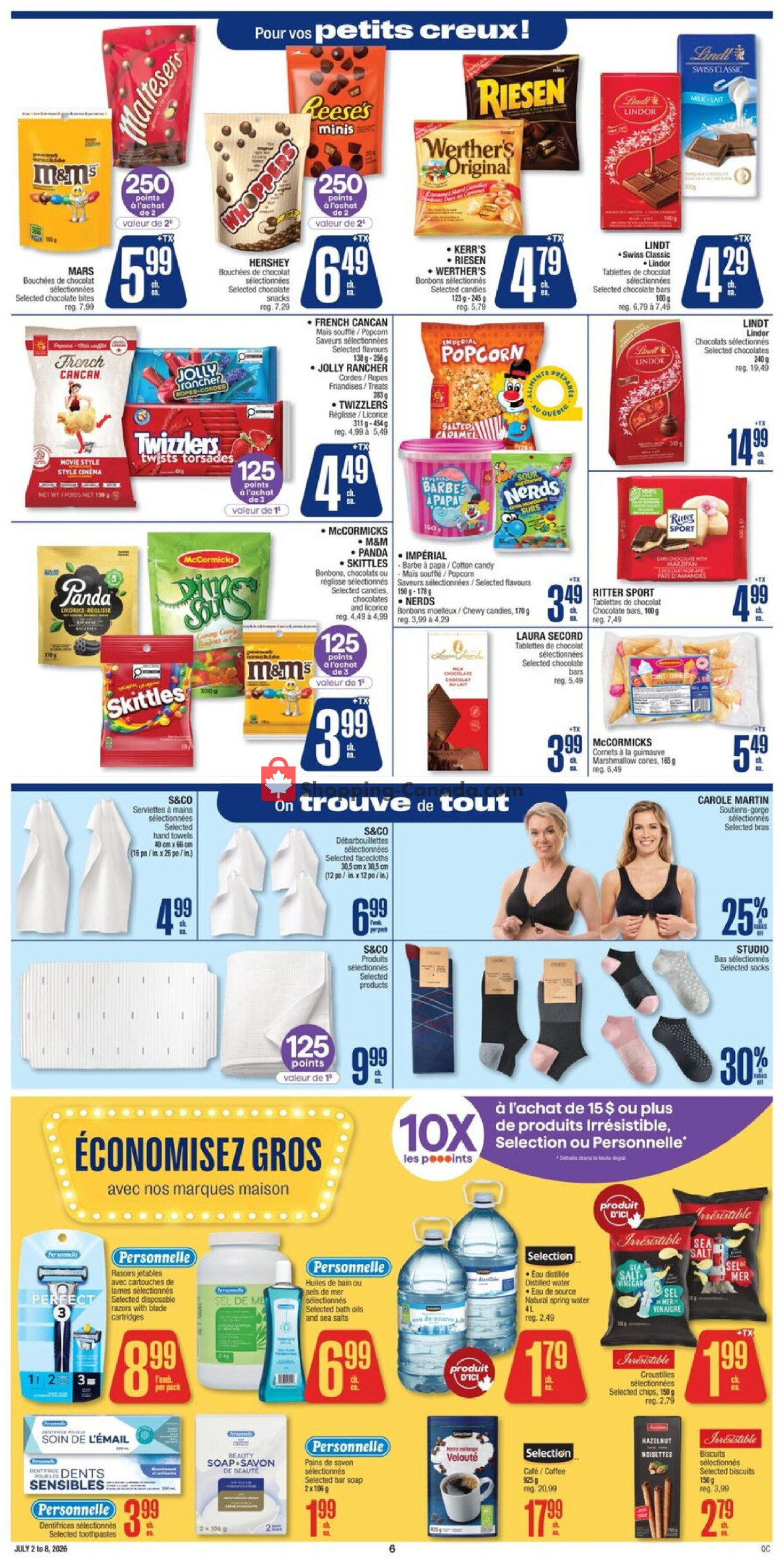 Jean Coutu Pharmacy flyer from Thursday July 2, 2026 to Wednesday July 8, 2026 - page 9