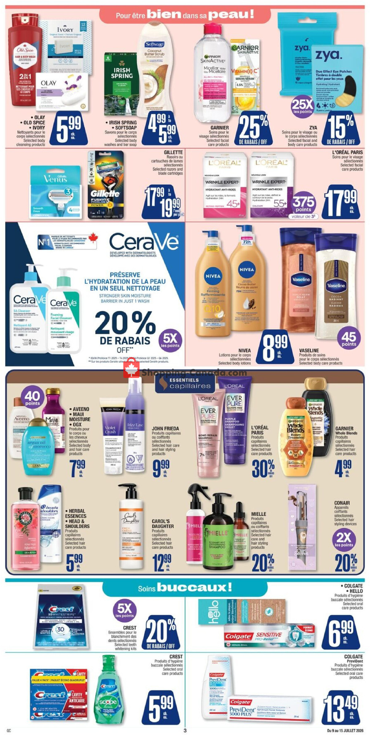 Jean Coutu Pharmacy flyer from Thursday July 9, 2026 to Wednesday July 15, 2026 - page 6
