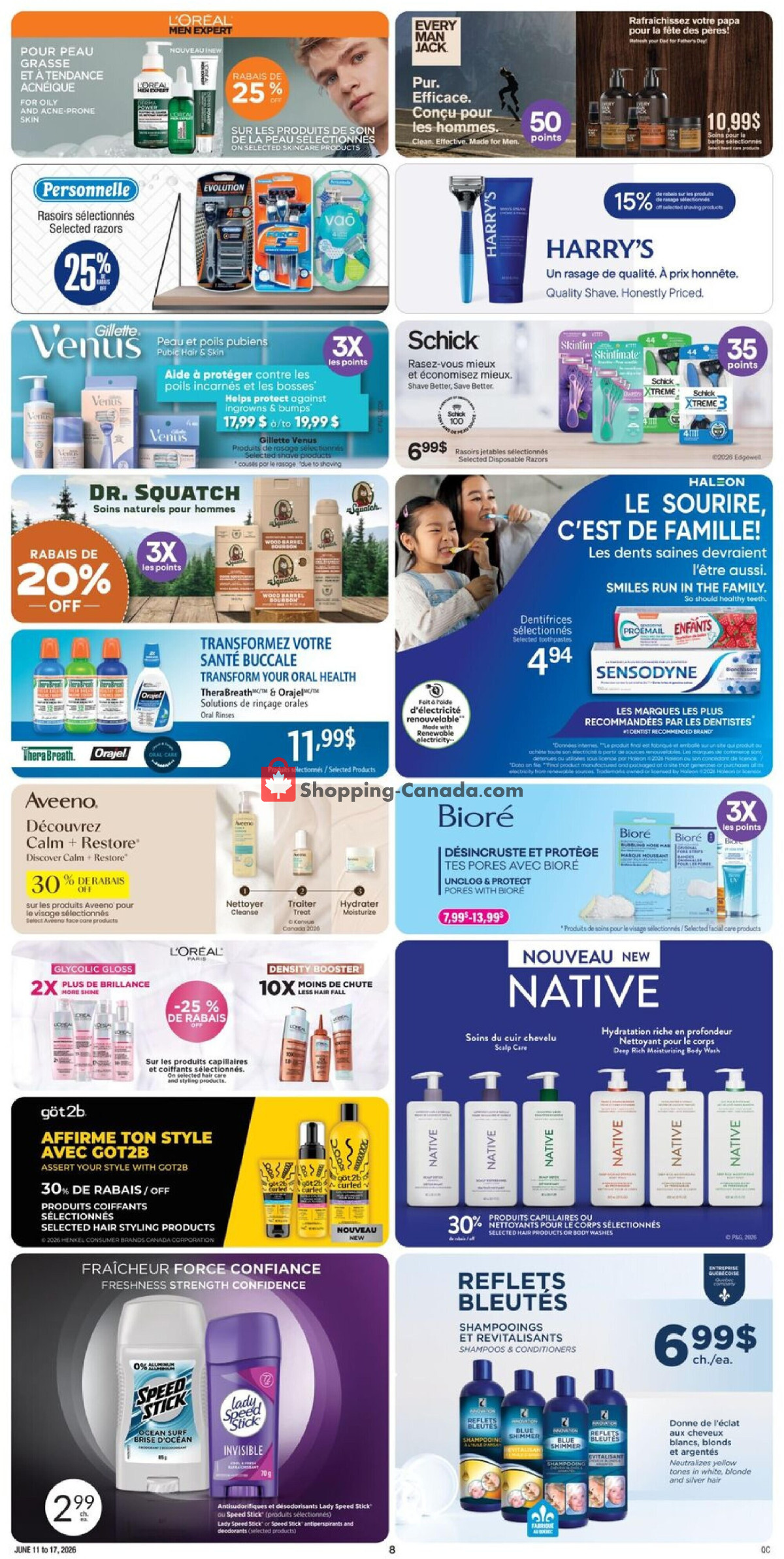 Jean Coutu Pharmacy flyer from Thursday June 11, 2026 to Wednesday June 17, 2026 - page 10