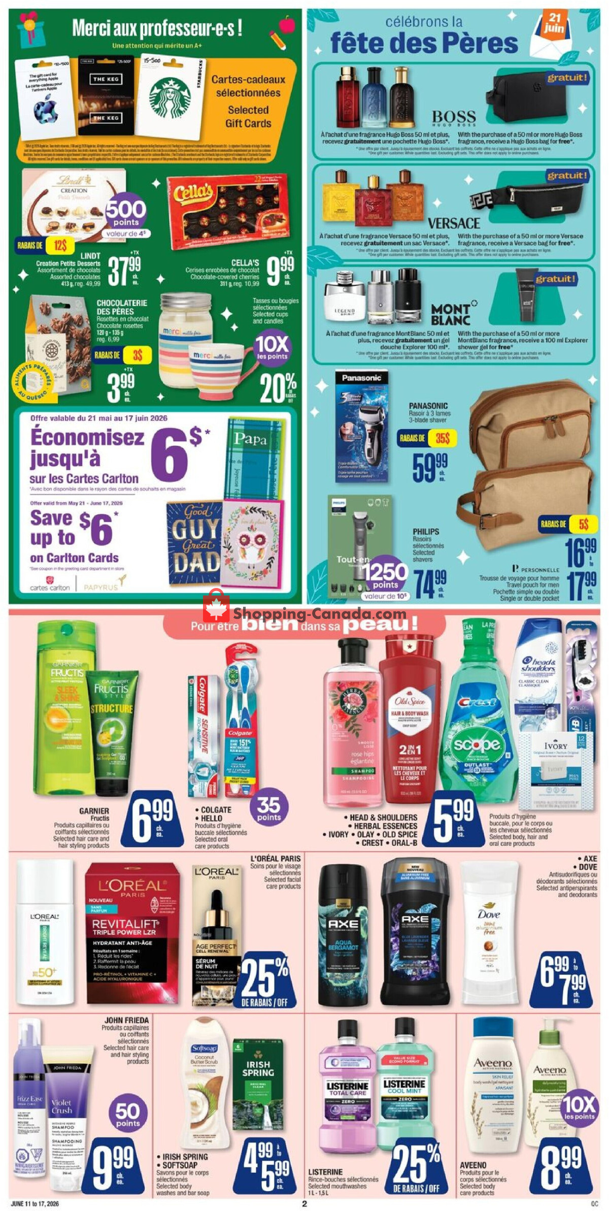 Jean Coutu Pharmacy flyer from Thursday June 11, 2026 to Wednesday June 17, 2026 - page 3