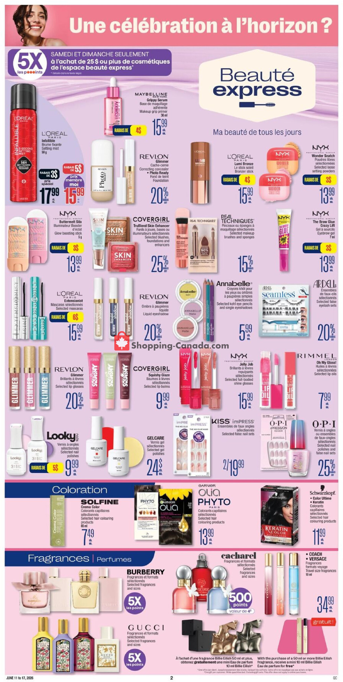 Jean Coutu Pharmacy flyer from Thursday June 11, 2026 to Wednesday June 17, 2026 - page 4