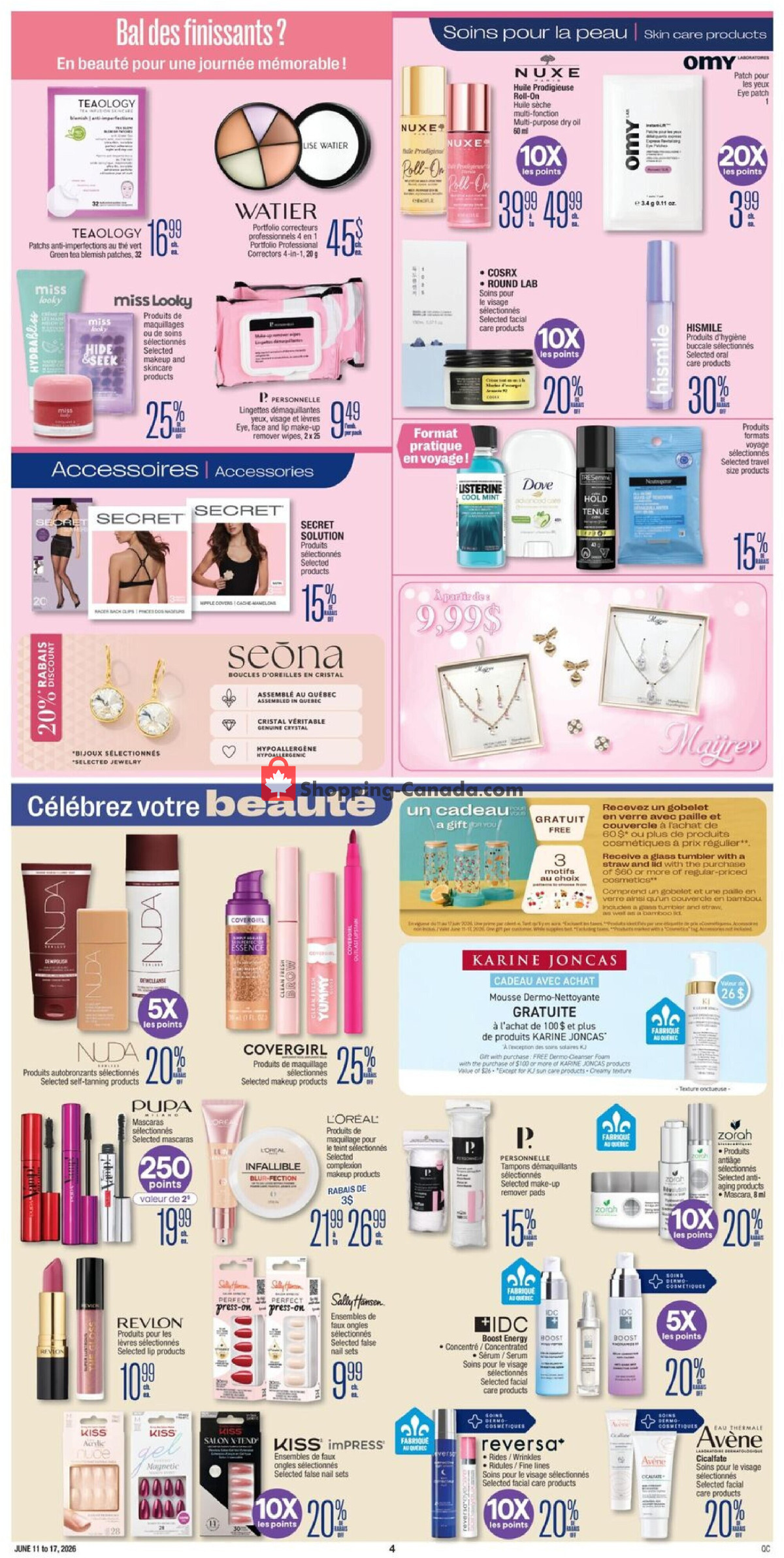 Jean Coutu Pharmacy flyer from Thursday June 11, 2026 to Wednesday June 17, 2026 - page 5