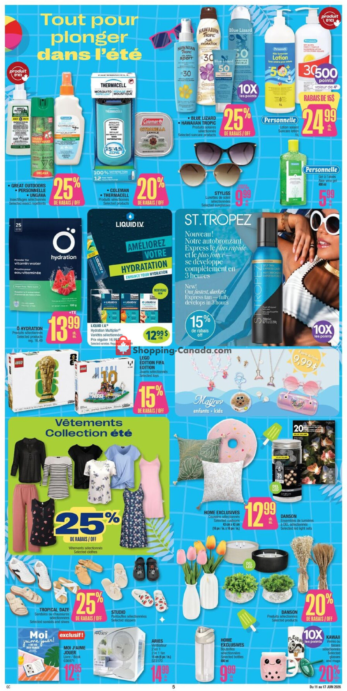 Jean Coutu Pharmacy flyer from Thursday June 11, 2026 to Wednesday June 17, 2026 - page 6