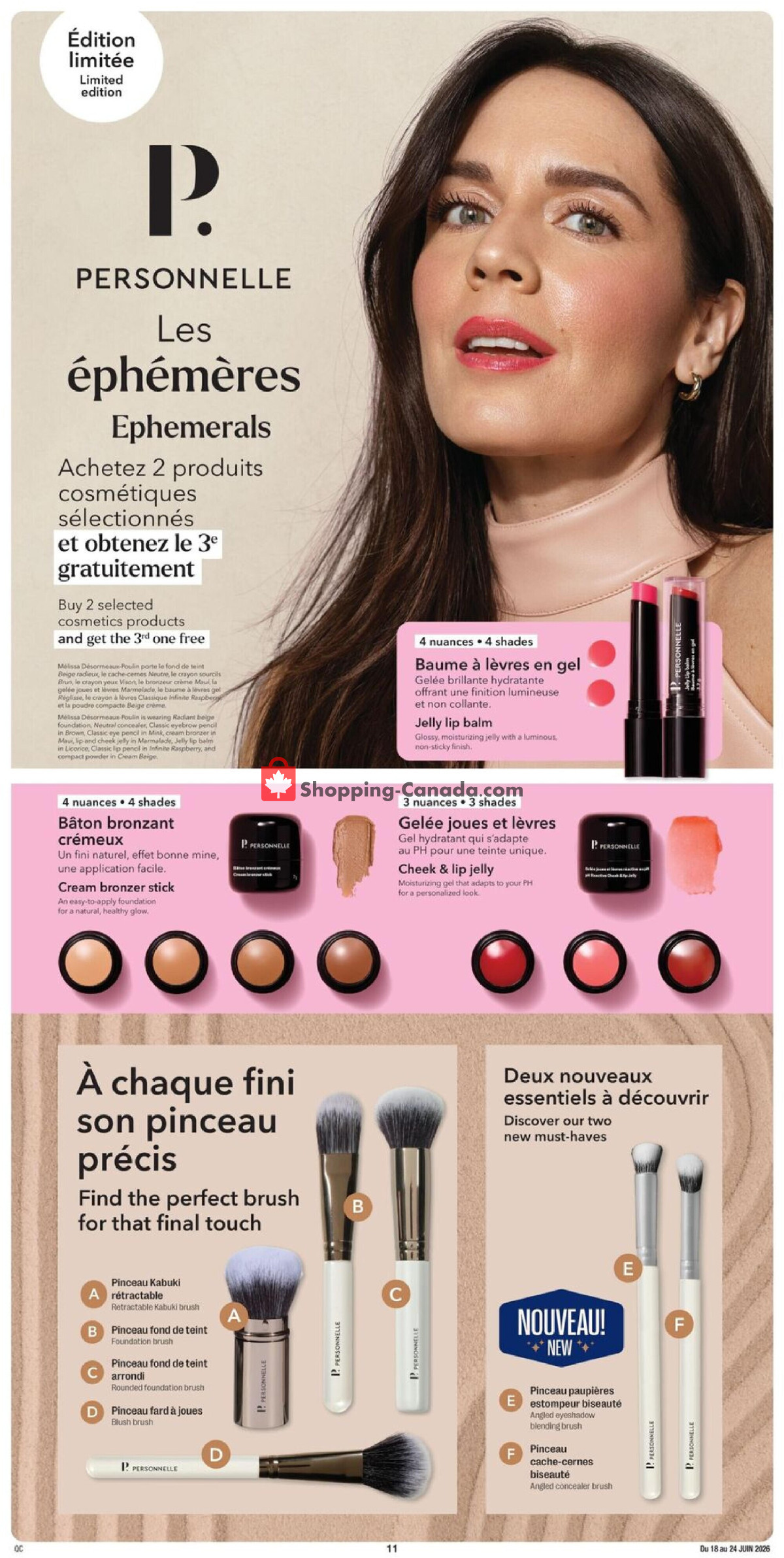 Jean Coutu Pharmacy flyer from Thursday June 18, 2026 to Wednesday June 24, 2026 - page 11