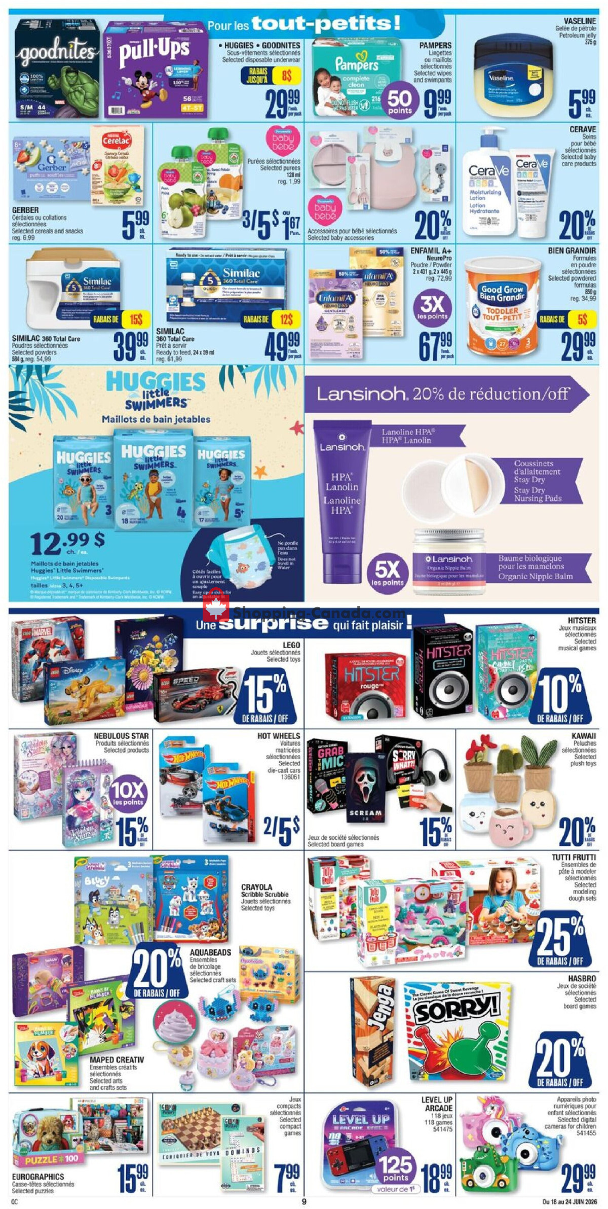 Jean Coutu Pharmacy flyer from Thursday June 18, 2026 to Wednesday June 24, 2026 - page 12