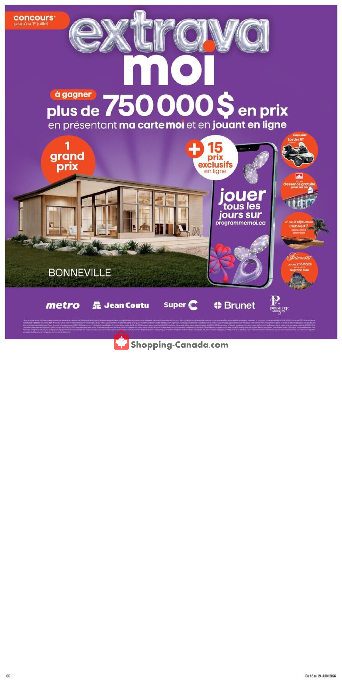 Jean Coutu Pharmacy flyer from Thursday June 18, 2026 to Wednesday June 24, 2026 - page 16