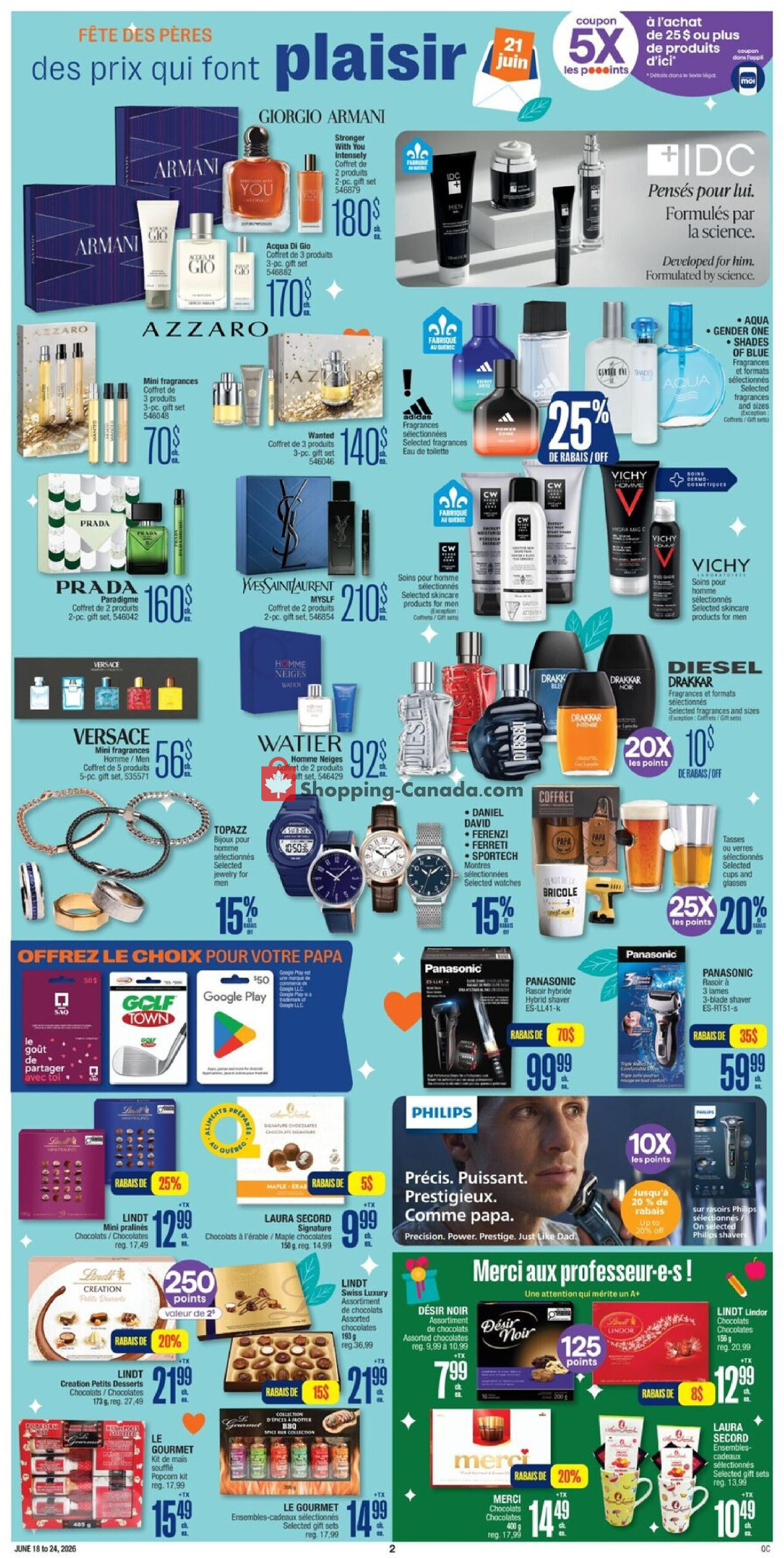 Jean Coutu Pharmacy flyer from Thursday June 18, 2026 to Wednesday June 24, 2026 - page 3