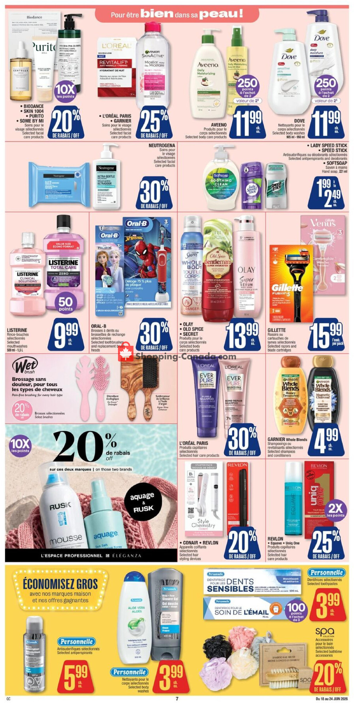 Jean Coutu Pharmacy flyer from Thursday June 18, 2026 to Wednesday June 24, 2026 - page 8