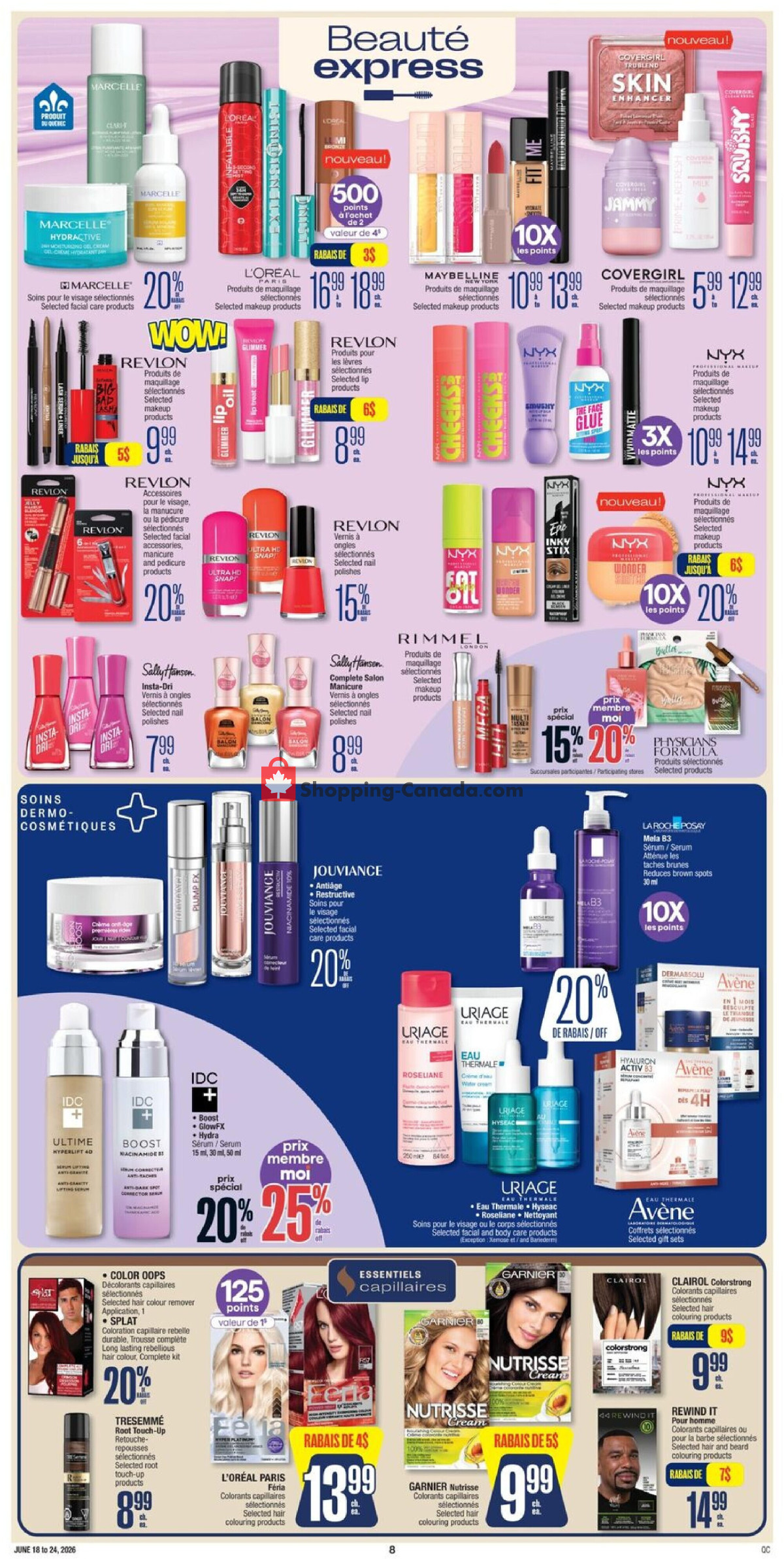 Jean Coutu Pharmacy flyer from Thursday June 18, 2026 to Wednesday June 24, 2026 - page 9