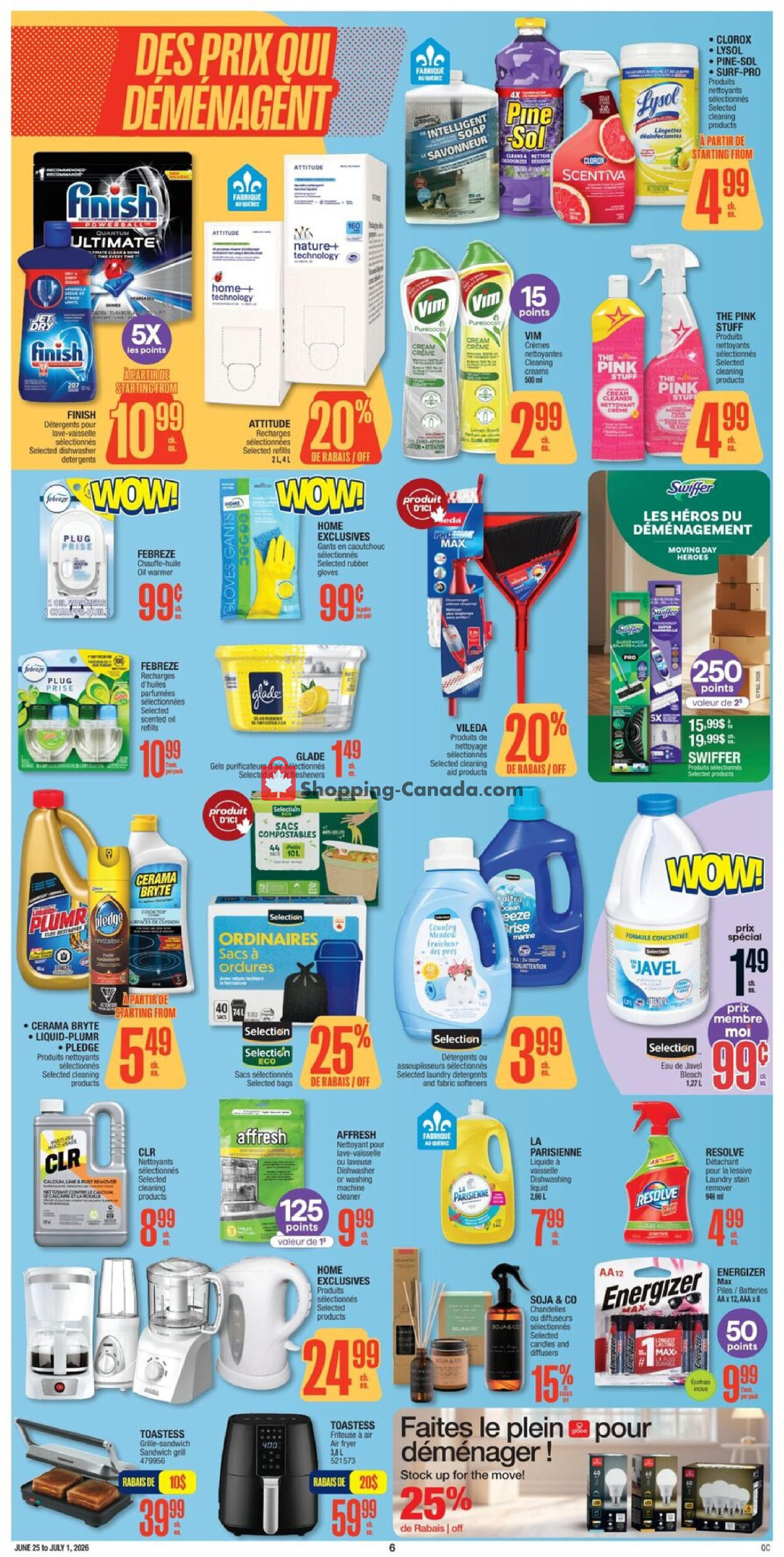 Jean Coutu Pharmacy flyer from Thursday June 25, 2026 to Wednesday July 1, 2026 - page 5