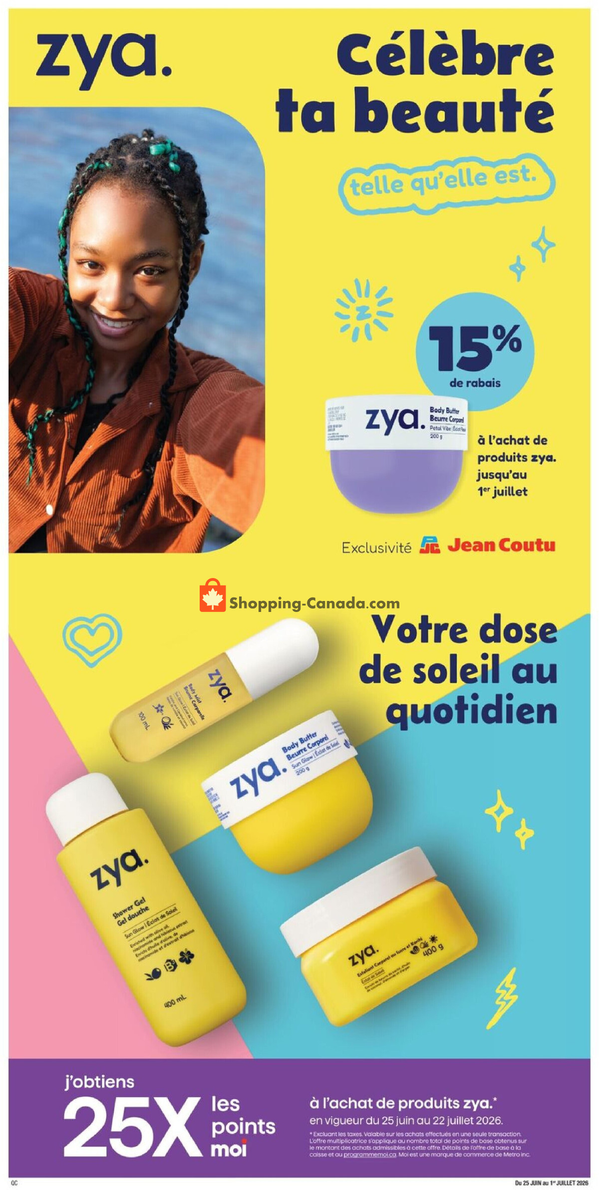 Jean Coutu Pharmacy flyer from Thursday June 25, 2026 to Wednesday July 1, 2026 - page 6