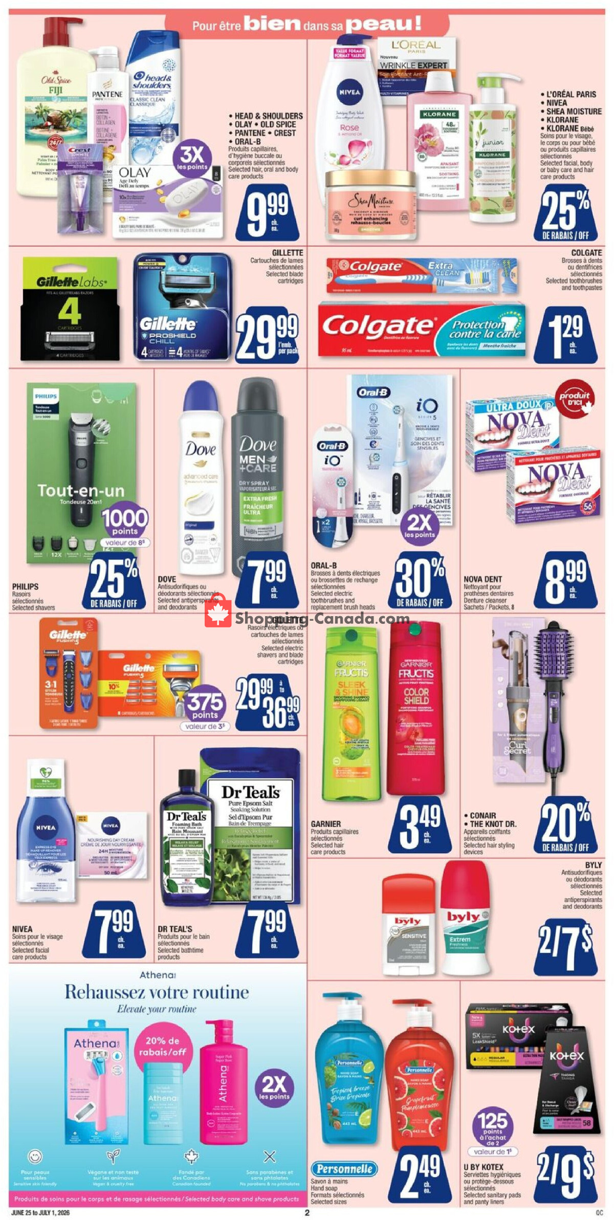 Jean Coutu Pharmacy flyer from Thursday June 25, 2026 to Wednesday July 1, 2026 - page 8