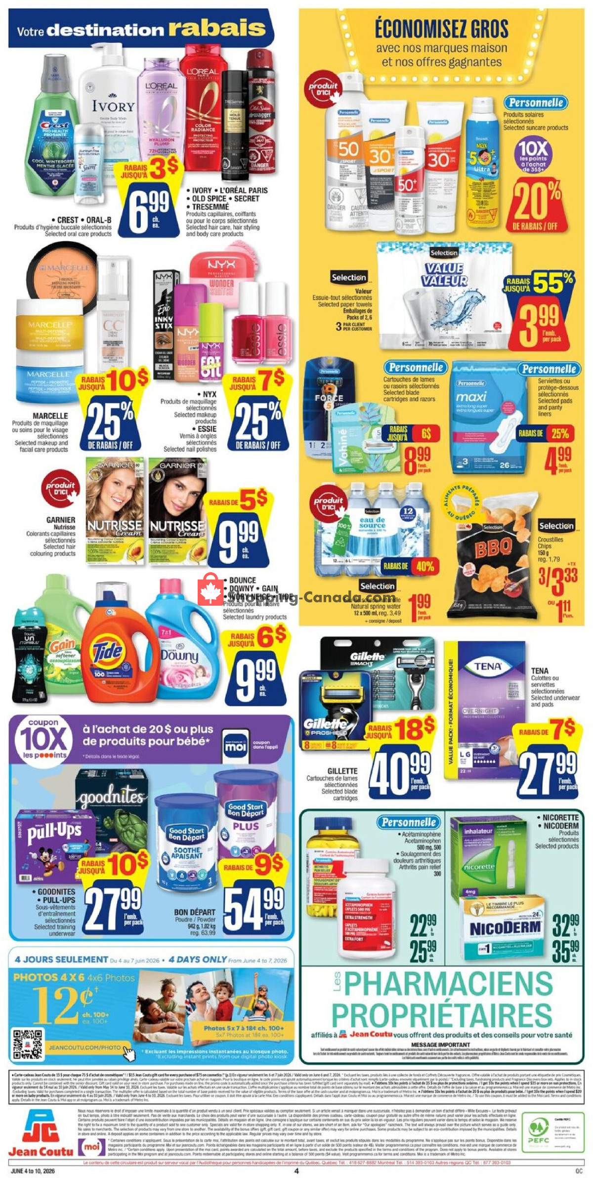 Jean Coutu Pharmacy flyer from Thursday June 4, 2026 to Wednesday June 10, 2026 - page 2