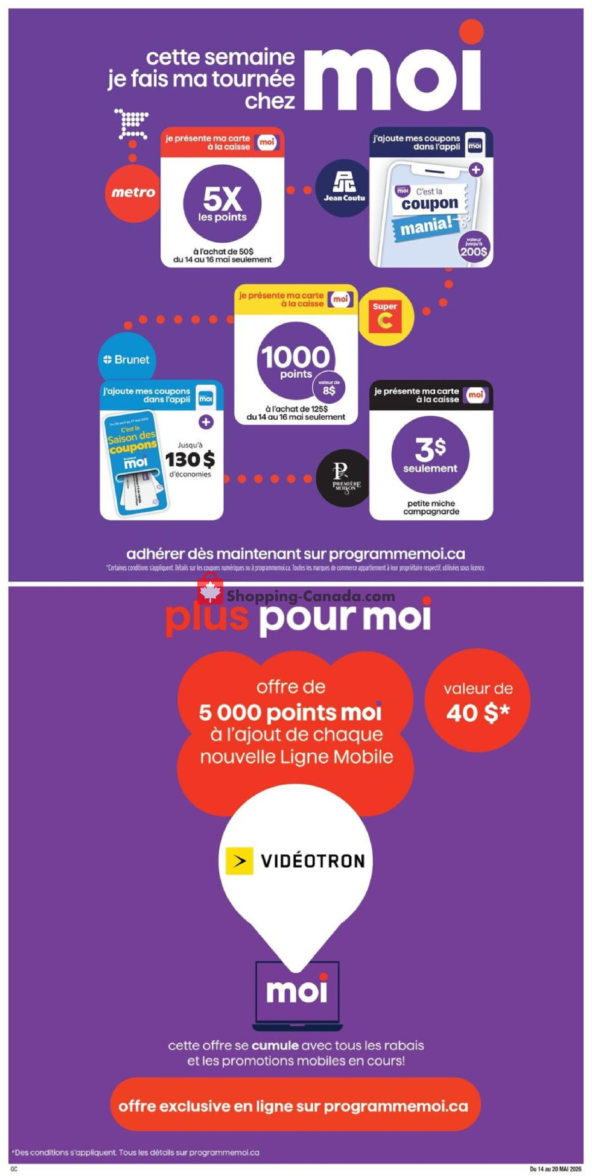 Jean Coutu Pharmacy flyer from Thursday May 14, 2026 to Wednesday May 20, 2026 - page 12