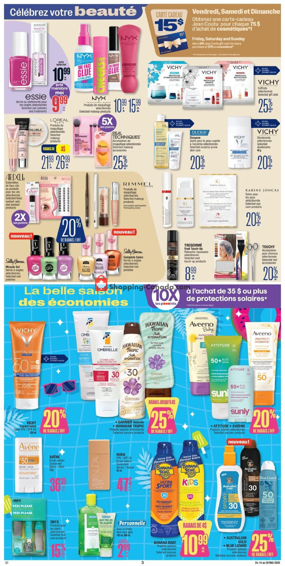Jean Coutu Pharmacy flyer from Thursday May 14, 2026 to Wednesday May 20, 2026 - page 5