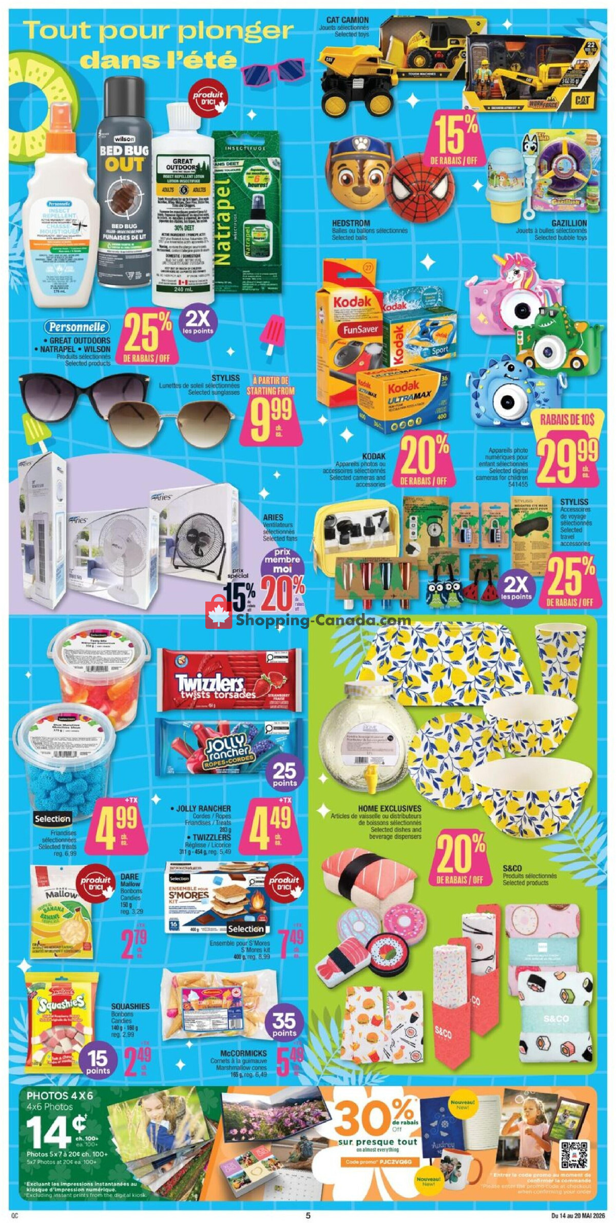 Jean Coutu Pharmacy flyer from Thursday May 14, 2026 to Wednesday May 20, 2026 - page 6