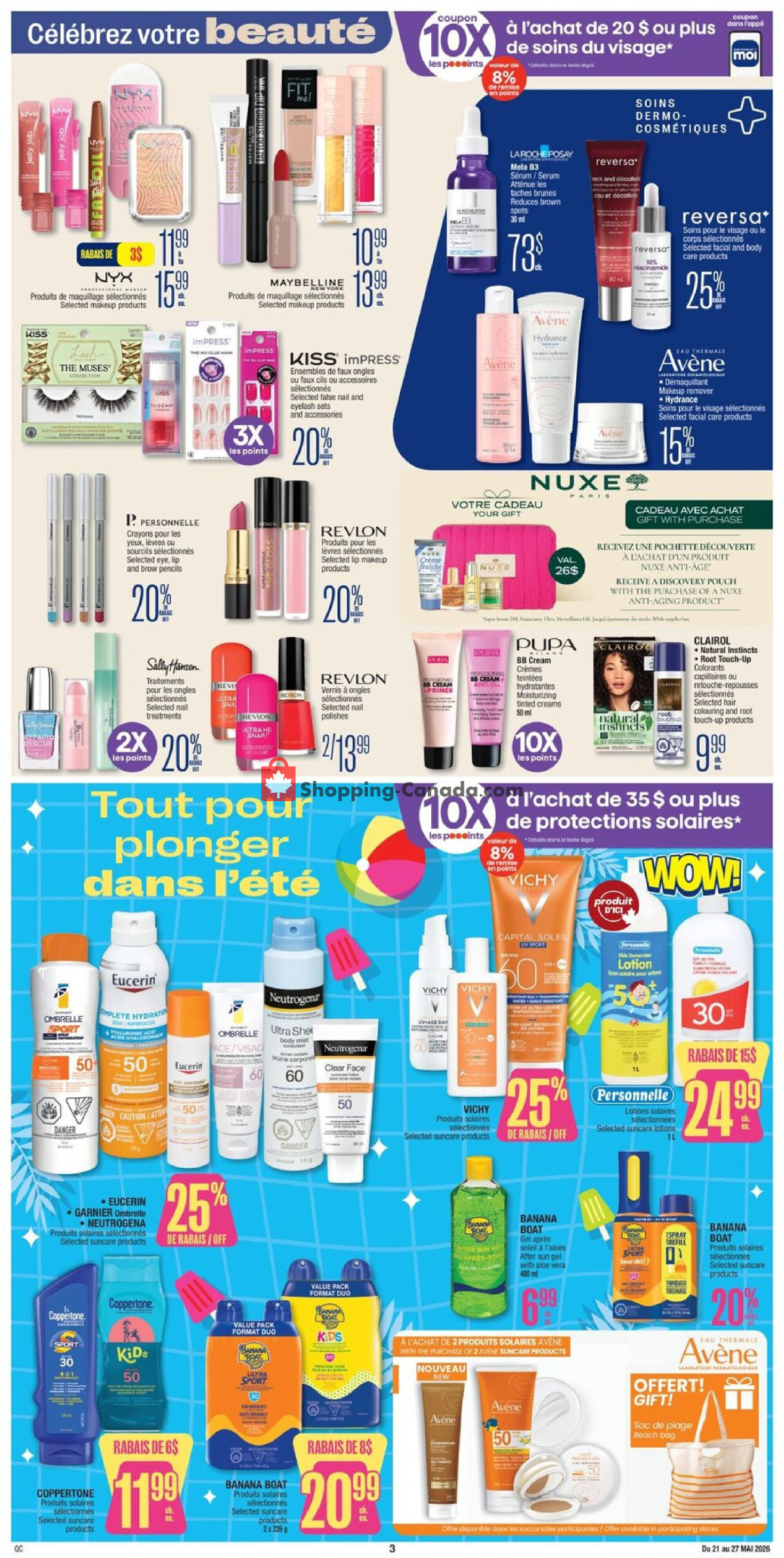 Jean Coutu Pharmacy flyer from Thursday May 21, 2026 to Wednesday May 27, 2026 - page 4