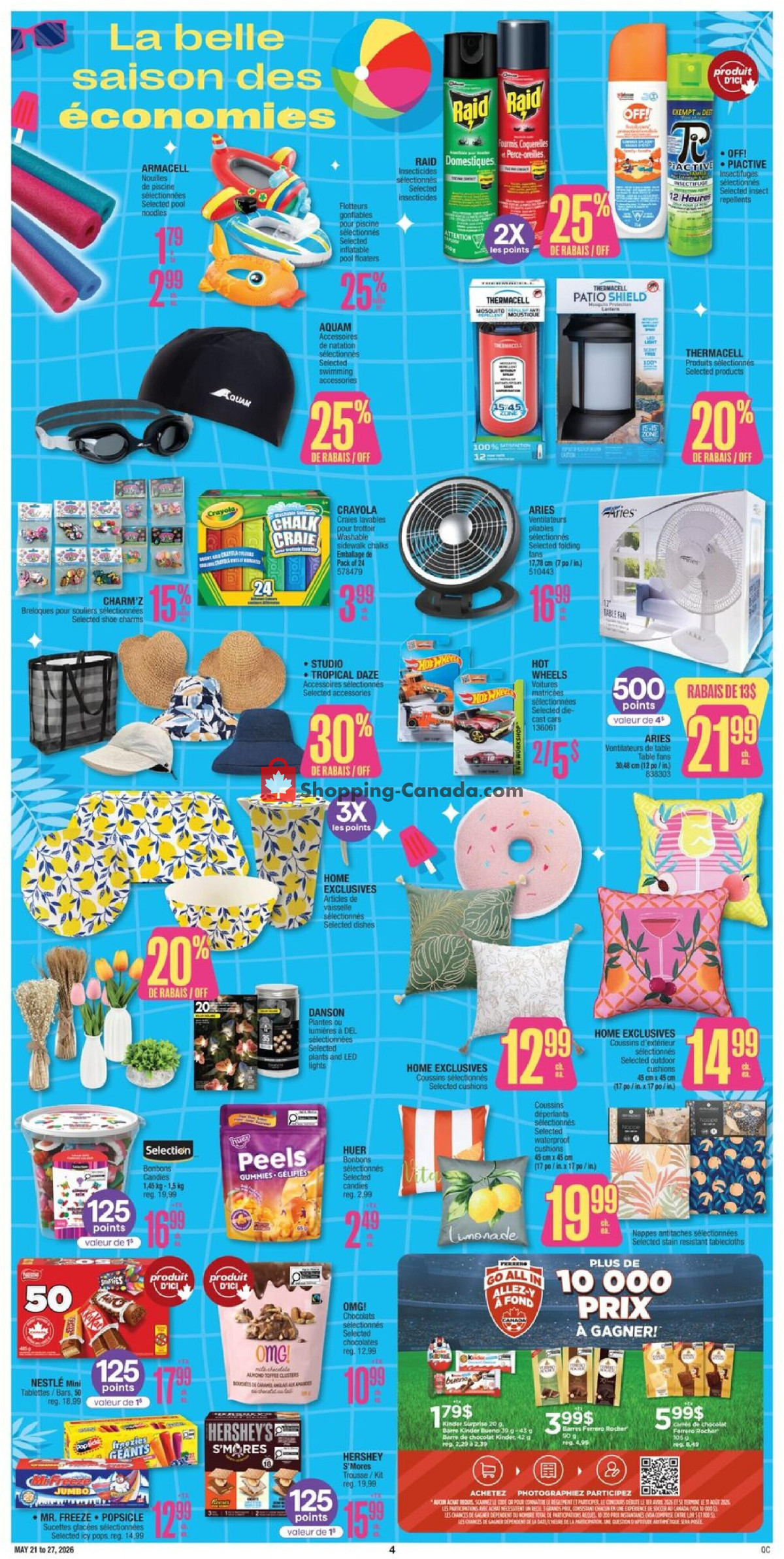 Jean Coutu Pharmacy flyer from Thursday May 21, 2026 to Wednesday May 27, 2026 - page 5