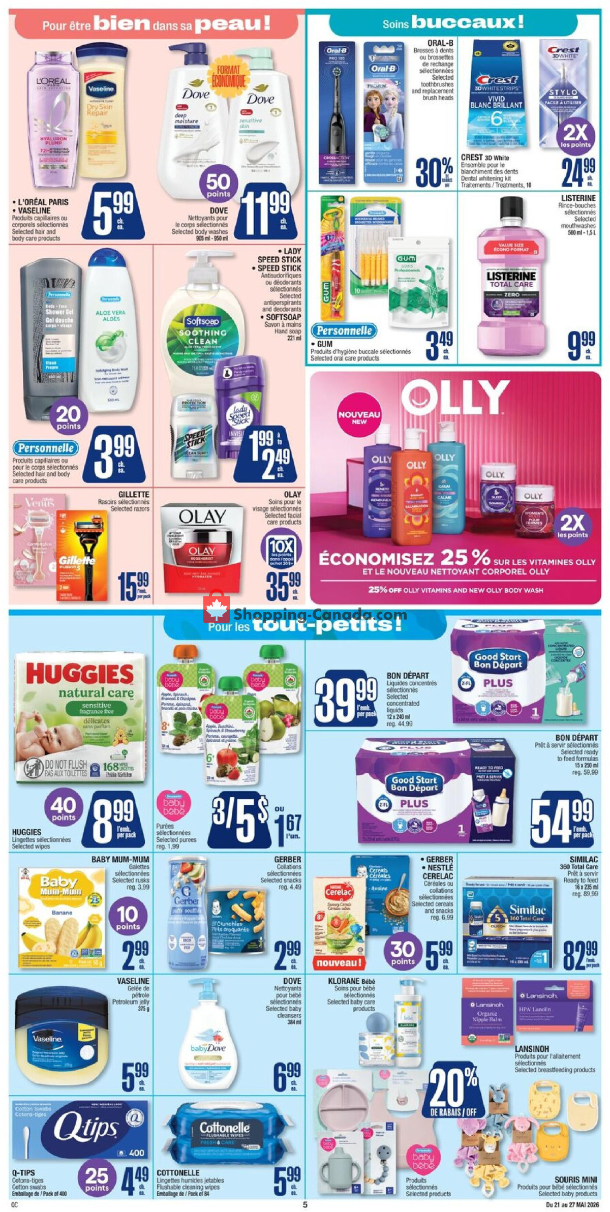 Jean Coutu Pharmacy flyer from Thursday May 21, 2026 to Wednesday May 27, 2026 - page 6