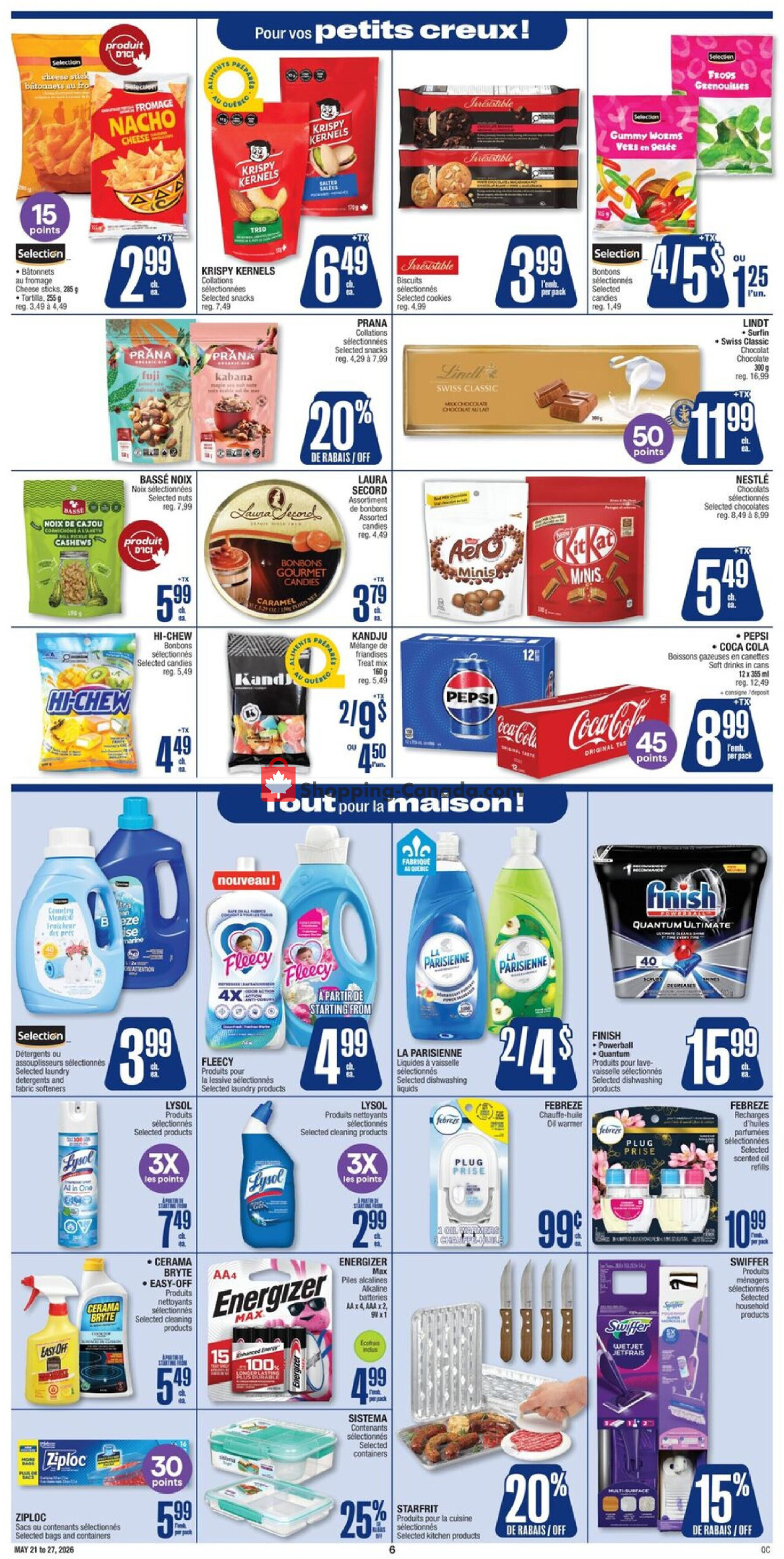 Jean Coutu Pharmacy flyer from Thursday May 21, 2026 to Wednesday May 27, 2026 - page 7