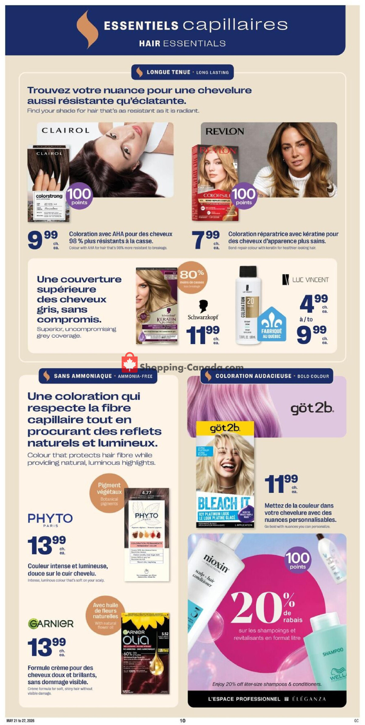 Jean Coutu Pharmacy flyer from Thursday May 21, 2026 to Wednesday May 27, 2026 - page 8
