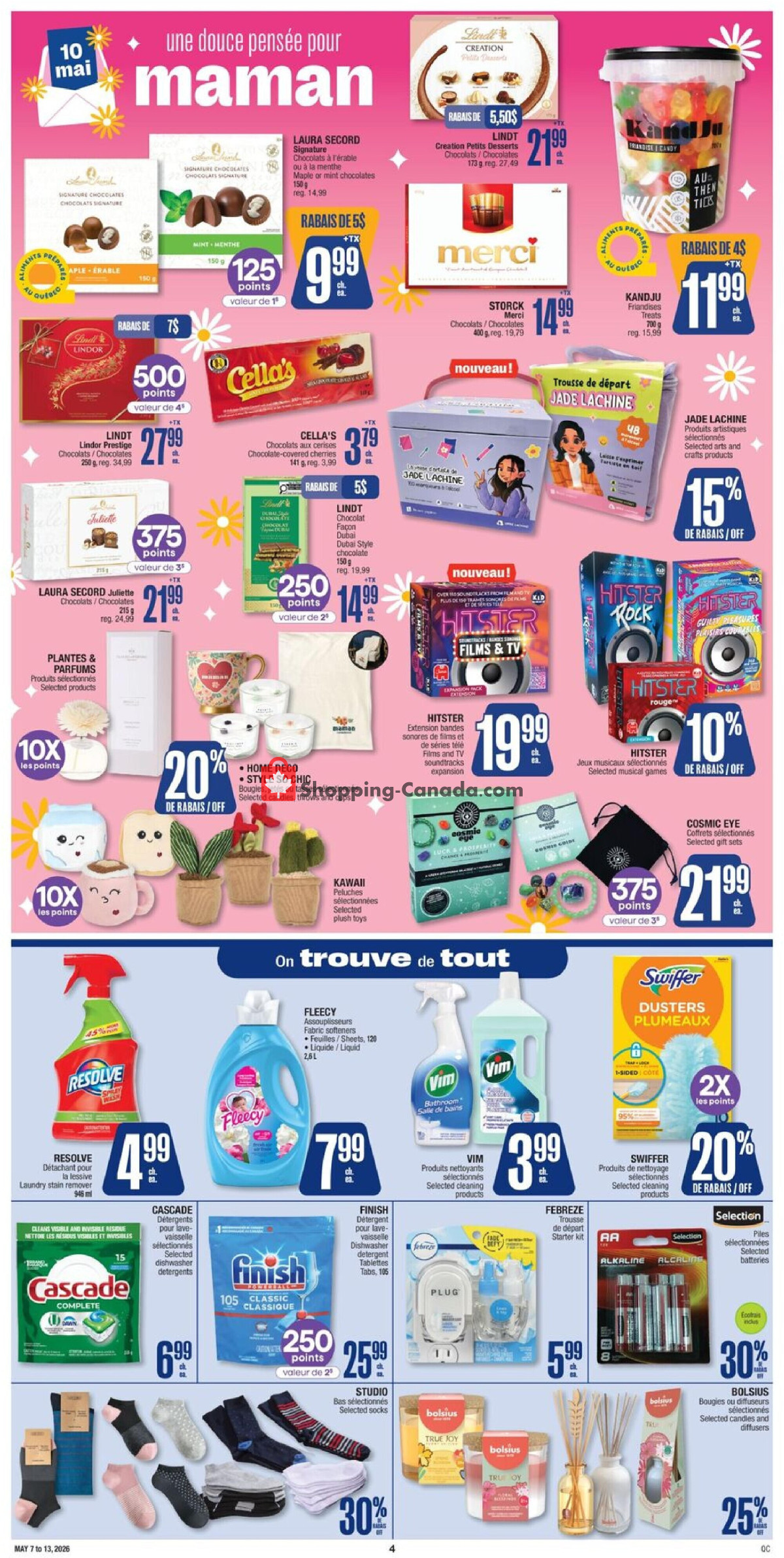Jean Coutu Pharmacy flyer from Thursday May 7, 2026 to Wednesday May 13, 2026 - page 5