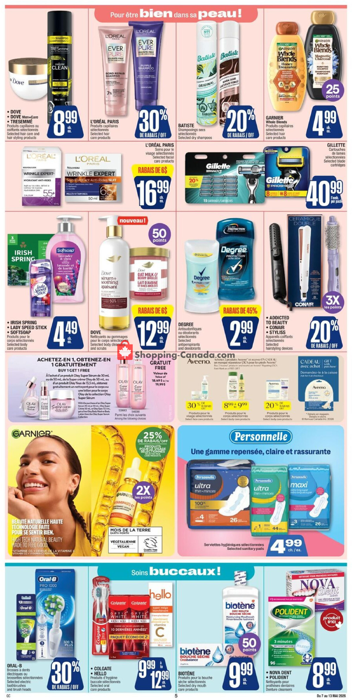 Jean Coutu Pharmacy flyer from Thursday May 7, 2026 to Wednesday May 13, 2026 - page 8