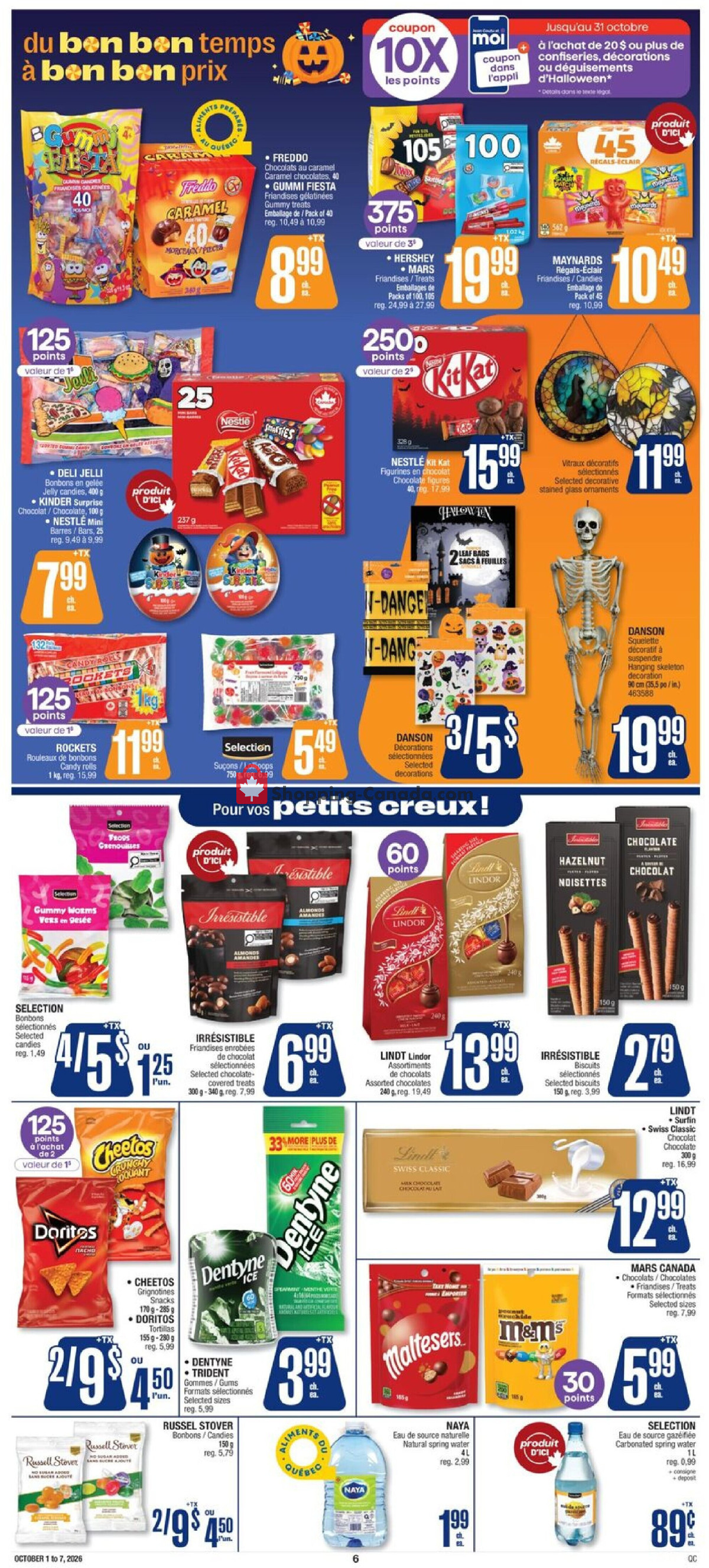 Jean Coutu Pharmacy flyer from Thursday October 1, 2026 to Wednesday October 7, 2026 - page 6