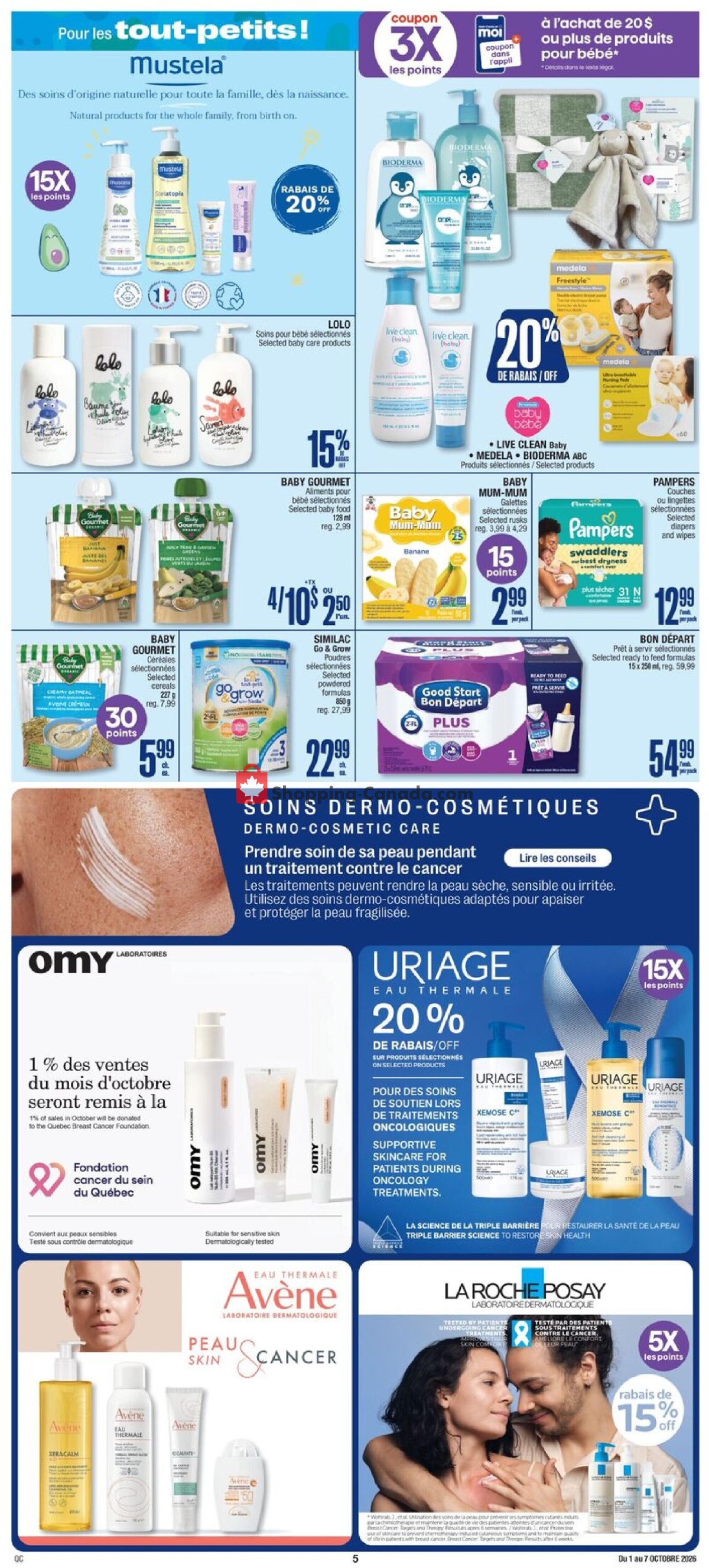 Jean Coutu Pharmacy flyer from Thursday October 1, 2026 to Wednesday October 7, 2026 - page 7