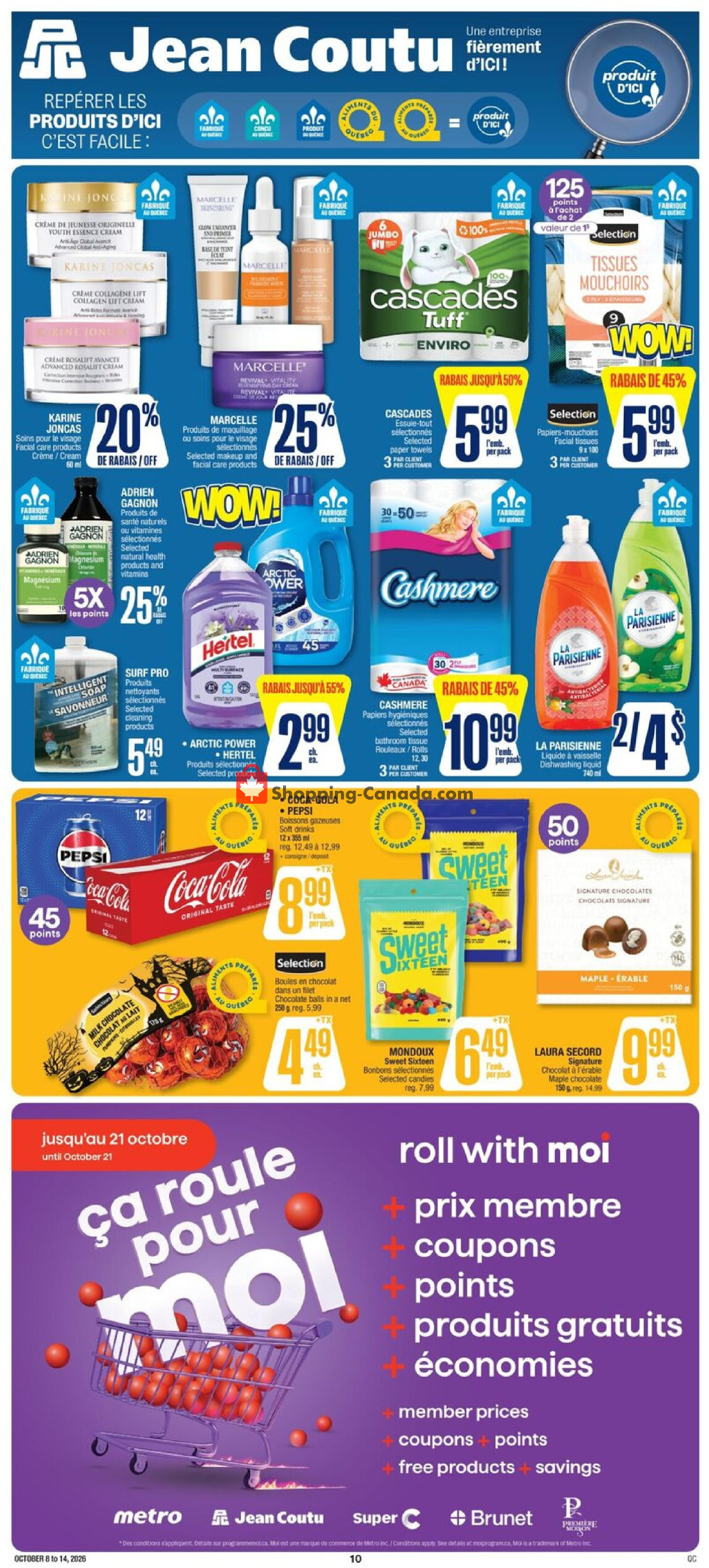 Jean Coutu Pharmacy flyer from Thursday October 8, 2026 to Wednesday October 14, 2026 - page 11