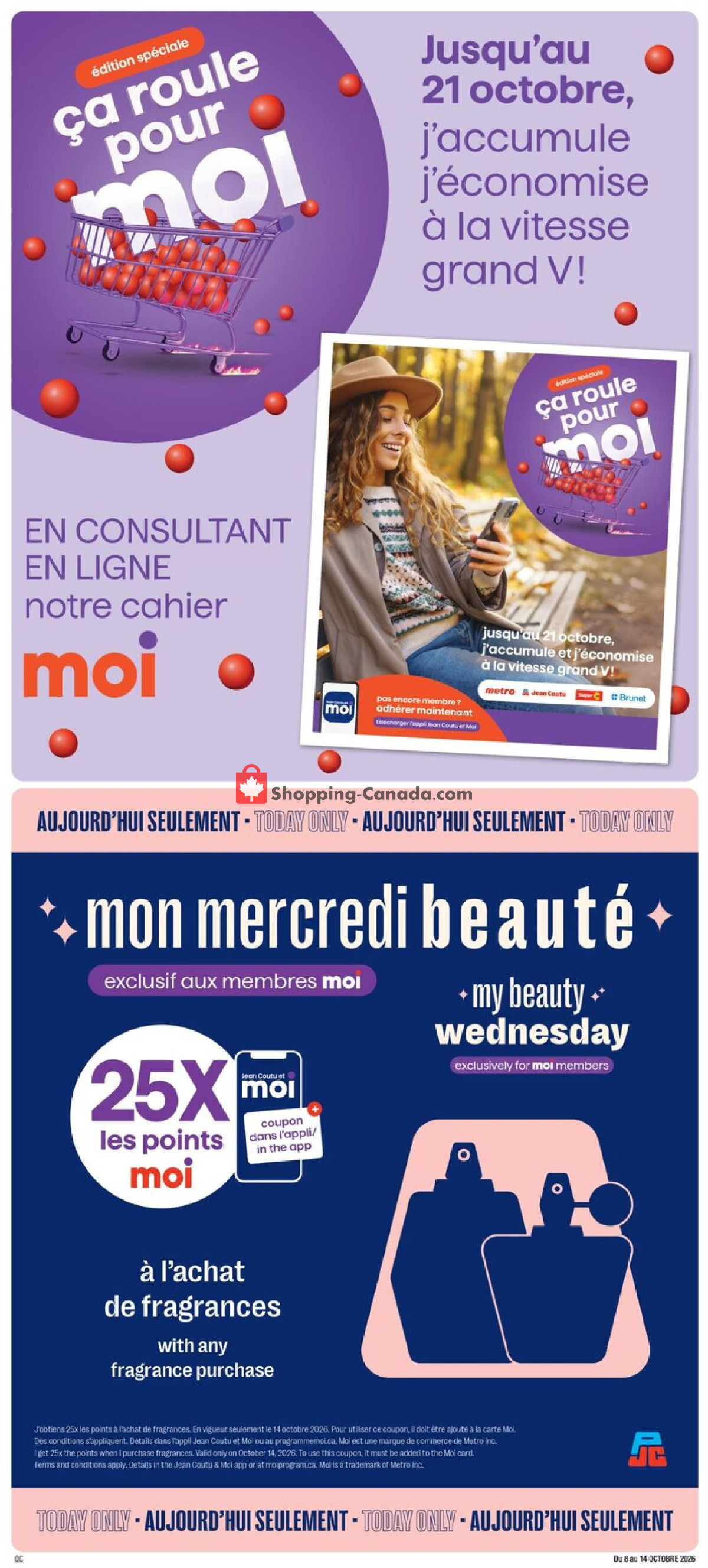 Jean Coutu Pharmacy flyer from Thursday October 8, 2026 to Wednesday October 14, 2026 - page 12