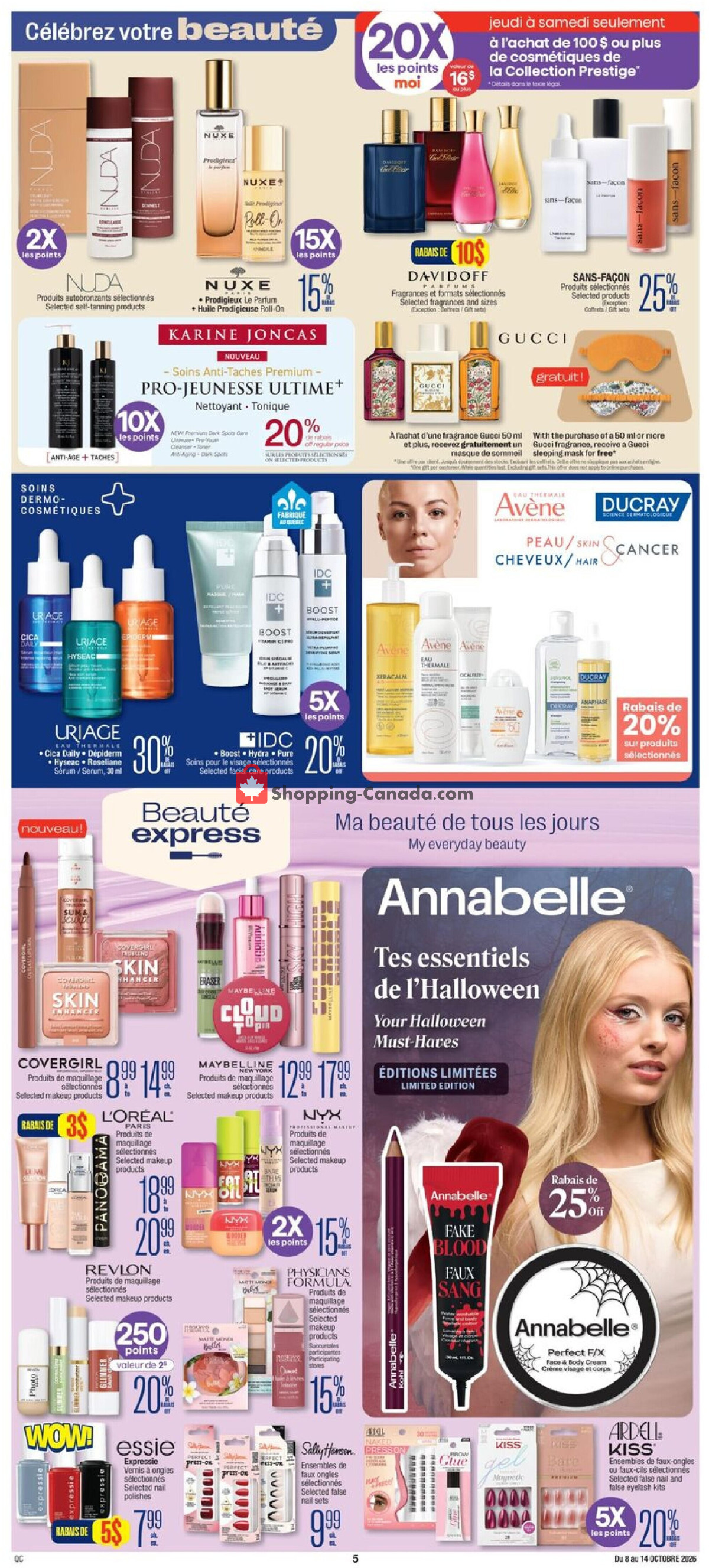 Jean Coutu Pharmacy flyer from Thursday October 8, 2026 to Wednesday October 14, 2026 - page 6