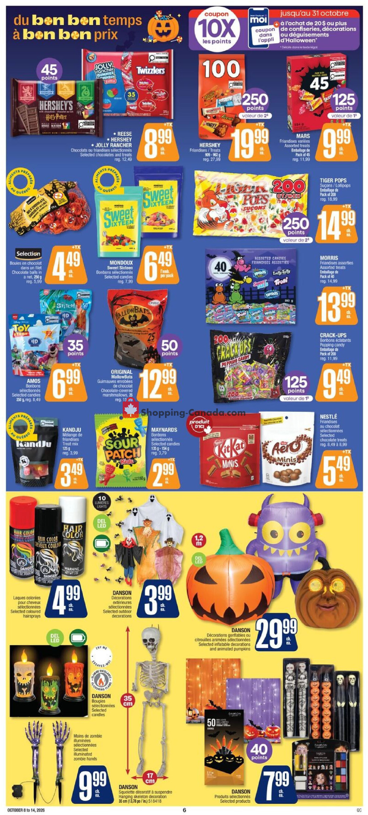 Jean Coutu Pharmacy flyer from Thursday October 8, 2026 to Wednesday October 14, 2026 - page 7