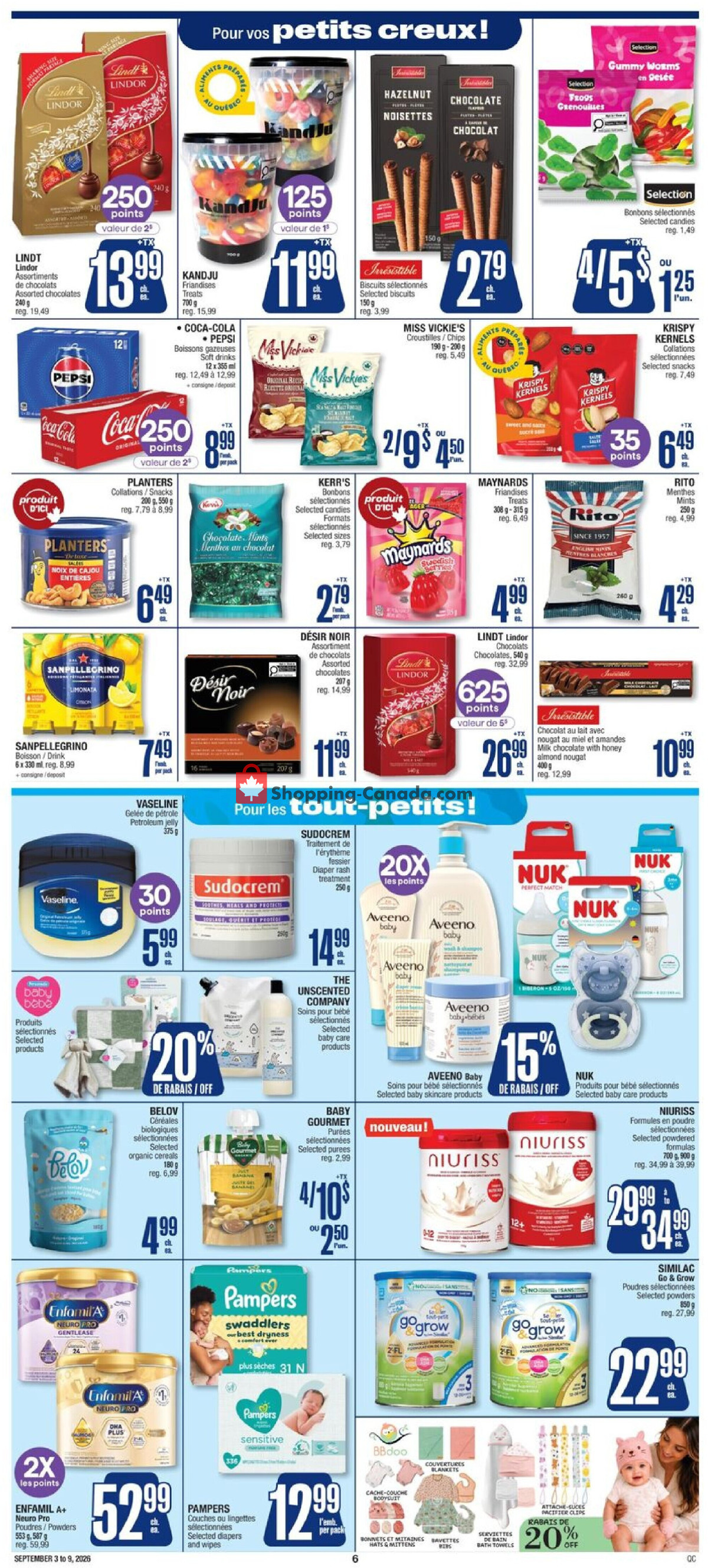 Jean Coutu Pharmacy flyer from Thursday September 3, 2026 to Wednesday September 9, 2026 - page 7