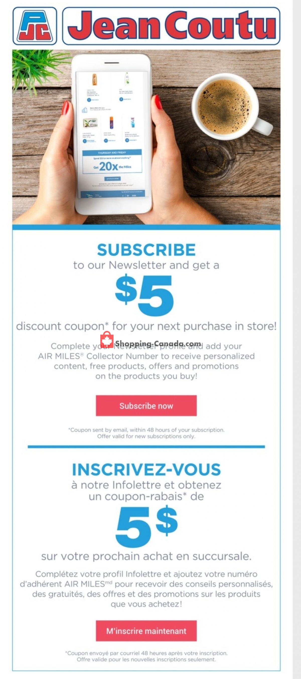 Jean Coutu Pharmacy flyer from Friday October 15, 2021 to Thursday October 21, 2021 - page 8