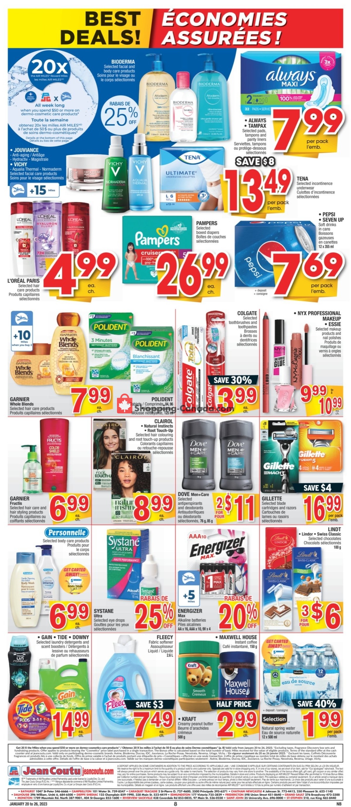 Jean Coutu Pharmacy flyer from Friday January 20, 2023 to Thursday January 26, 2023 - page 10