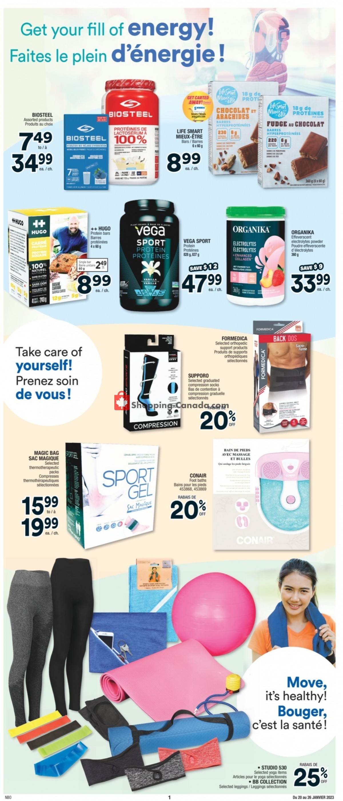 Jean Coutu Pharmacy flyer from Friday January 20, 2023 to Thursday January 26, 2023 - page 4