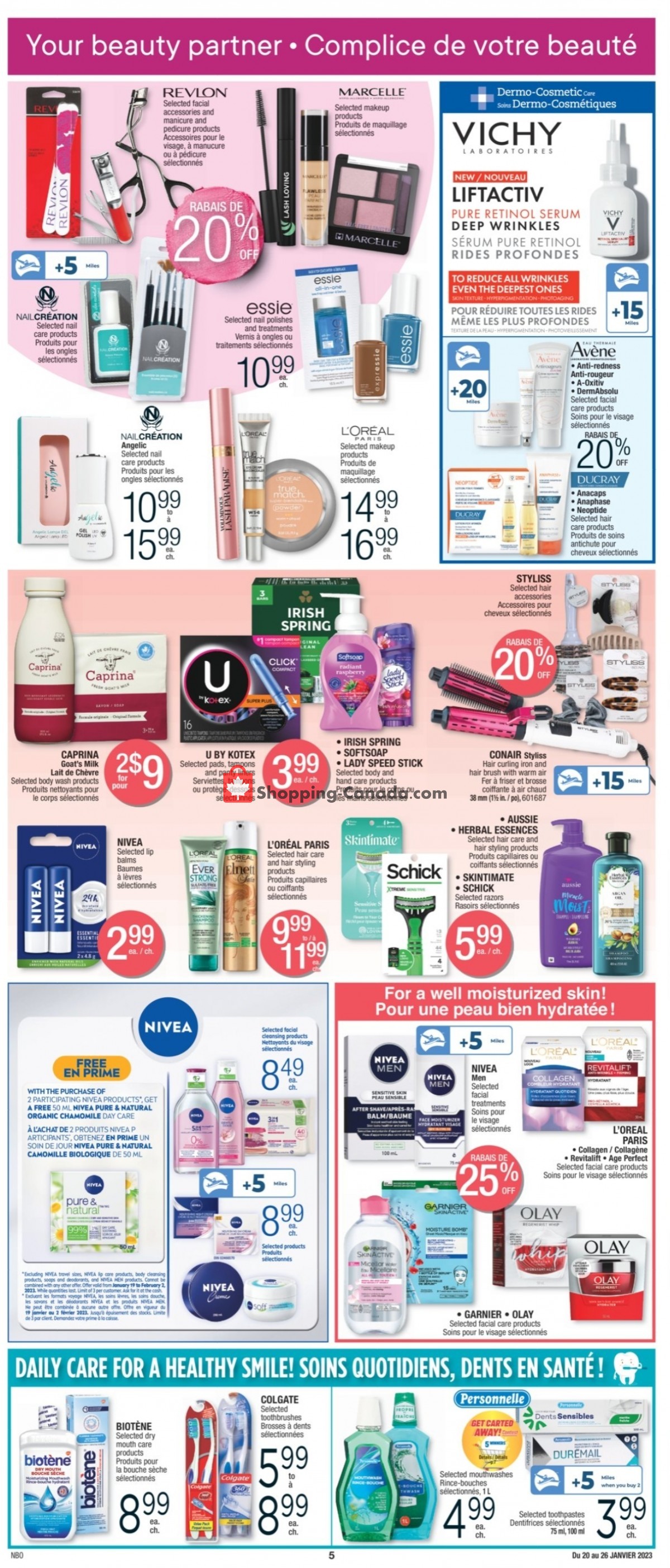 Jean Coutu Pharmacy flyer from Friday January 20, 2023 to Thursday January 26, 2023 - page 5